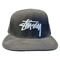 Grey Stüssy Camo Snapback