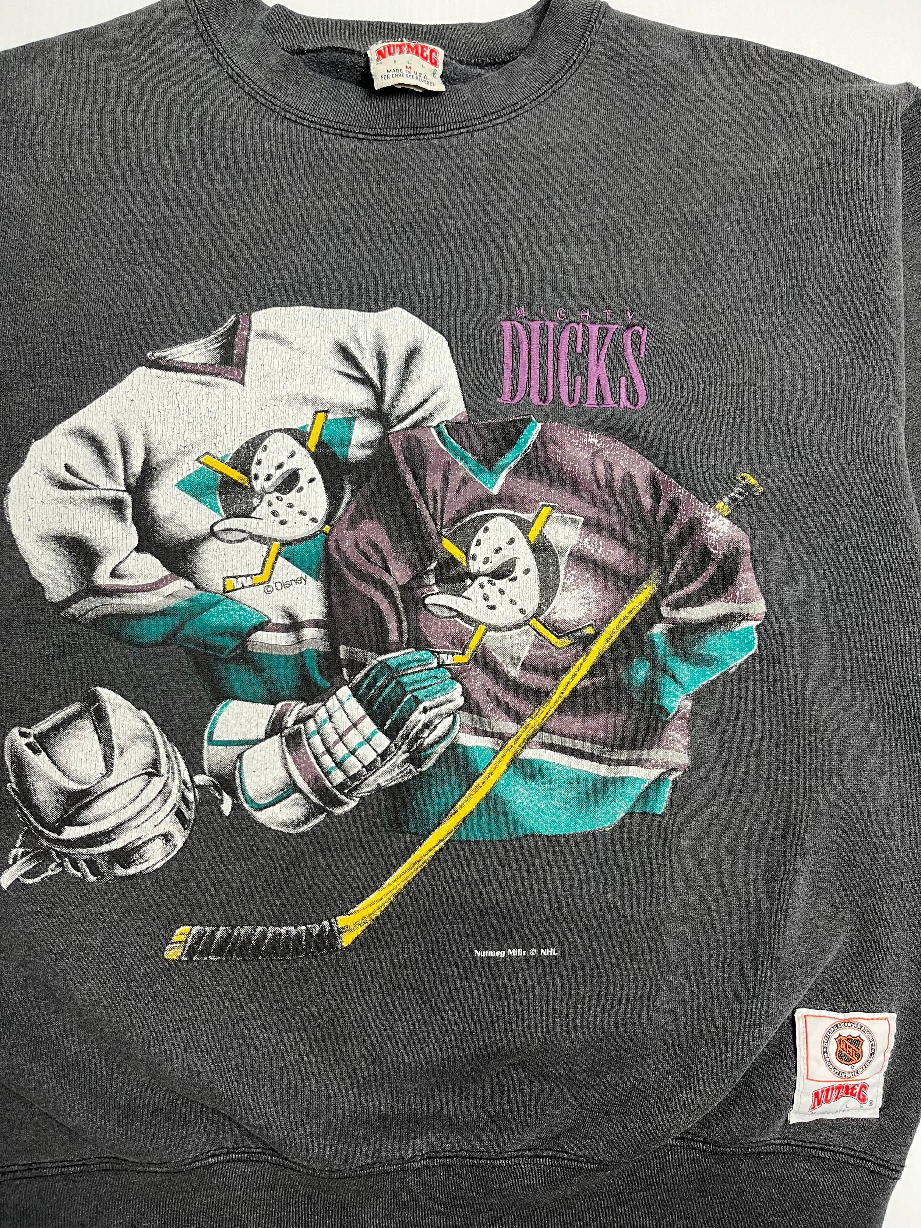 90s Anaheim Mighty Ducks Crewneck M