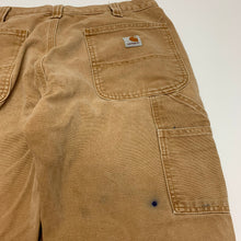 Load image into Gallery viewer, Carhartt Tan Double Knee Denim 32x30 1013
