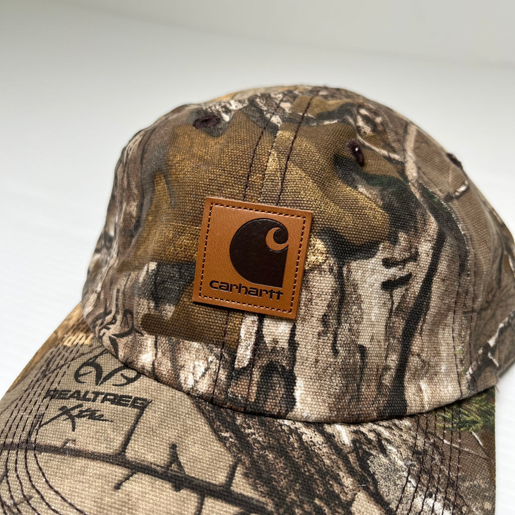 Carhartt Real Tree Camo Strapback Hat Youth