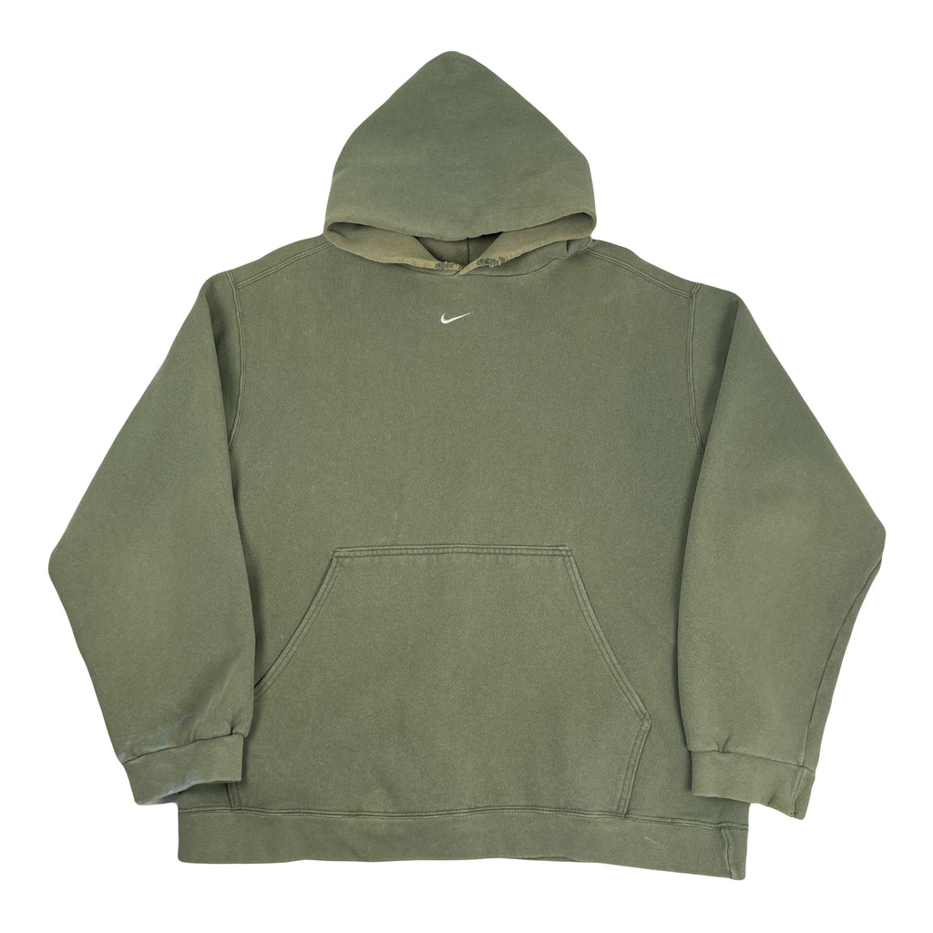 90s Nike Center Swoosh Hoodie L