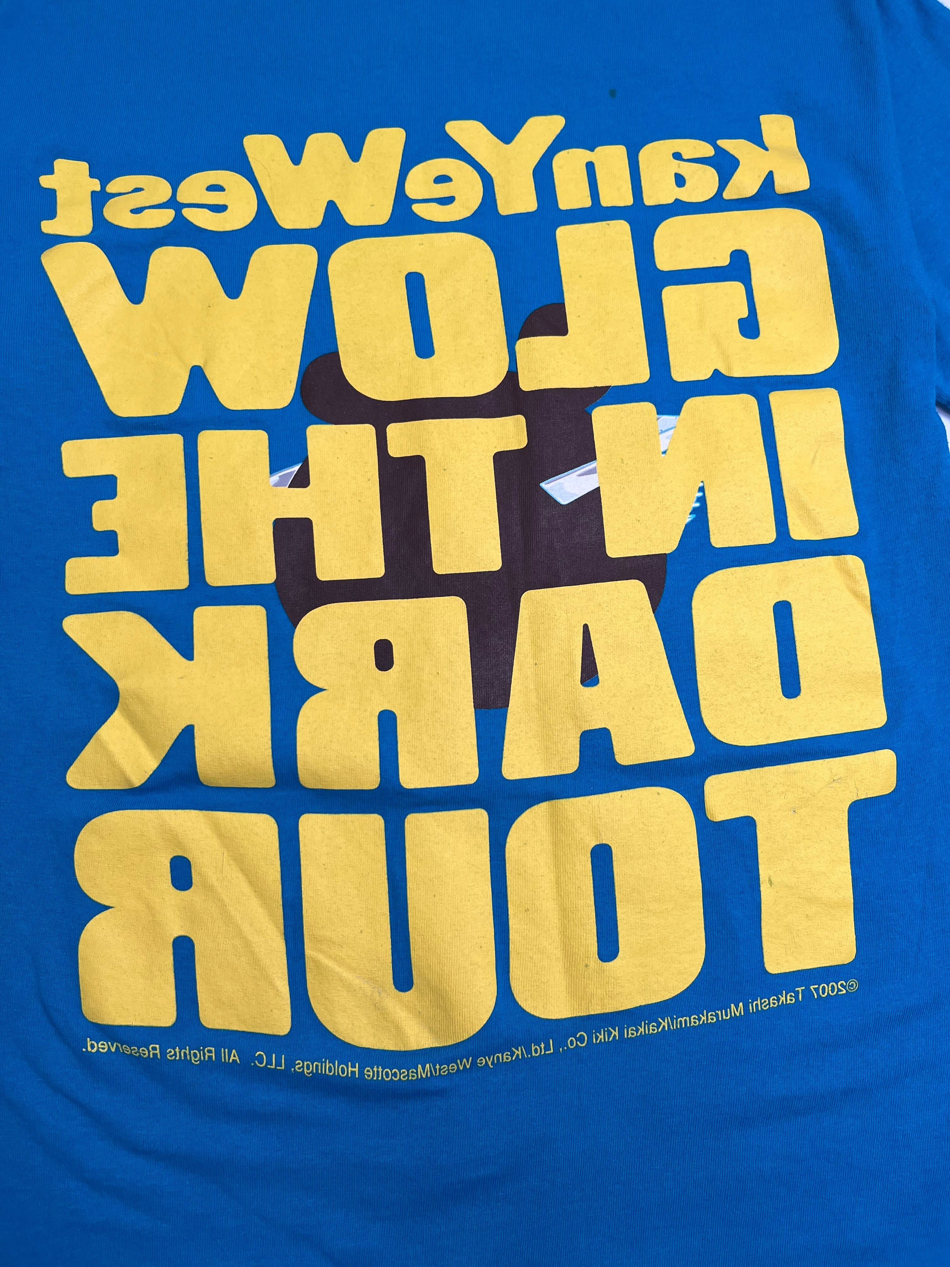 2007 Kanye West Glow In The Dark Tee S
