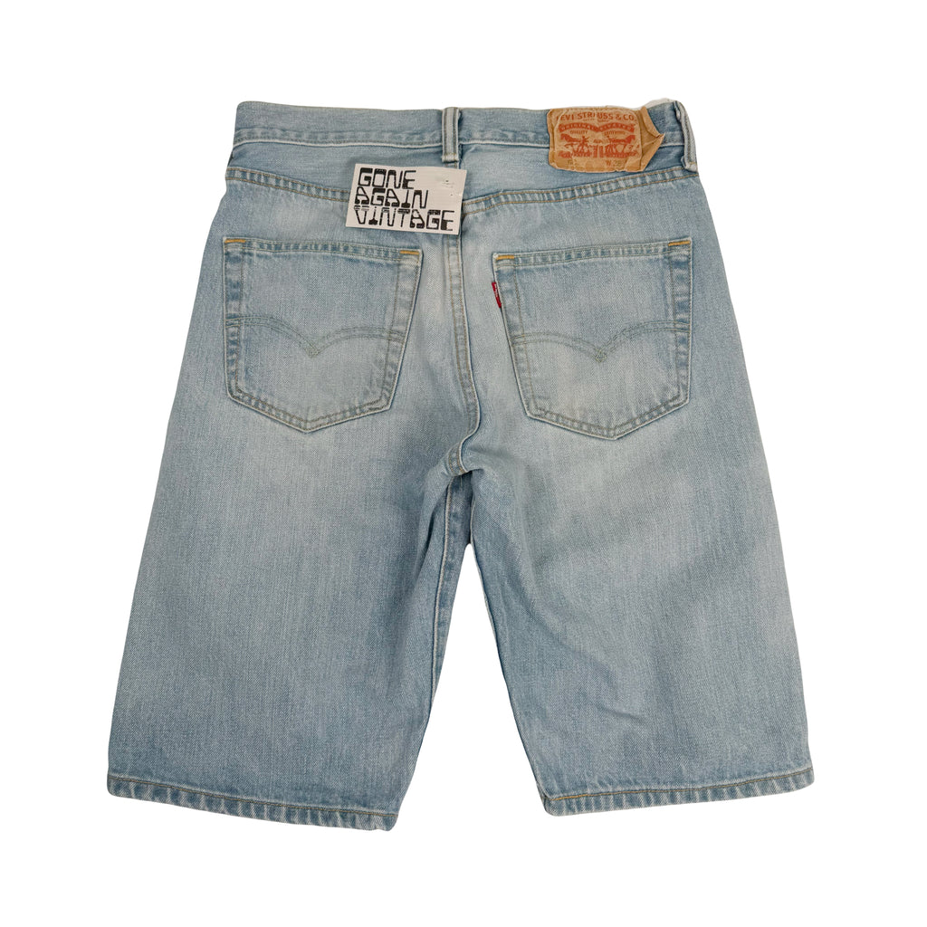 Levi's 501 Light Wash Denim Shorts 28