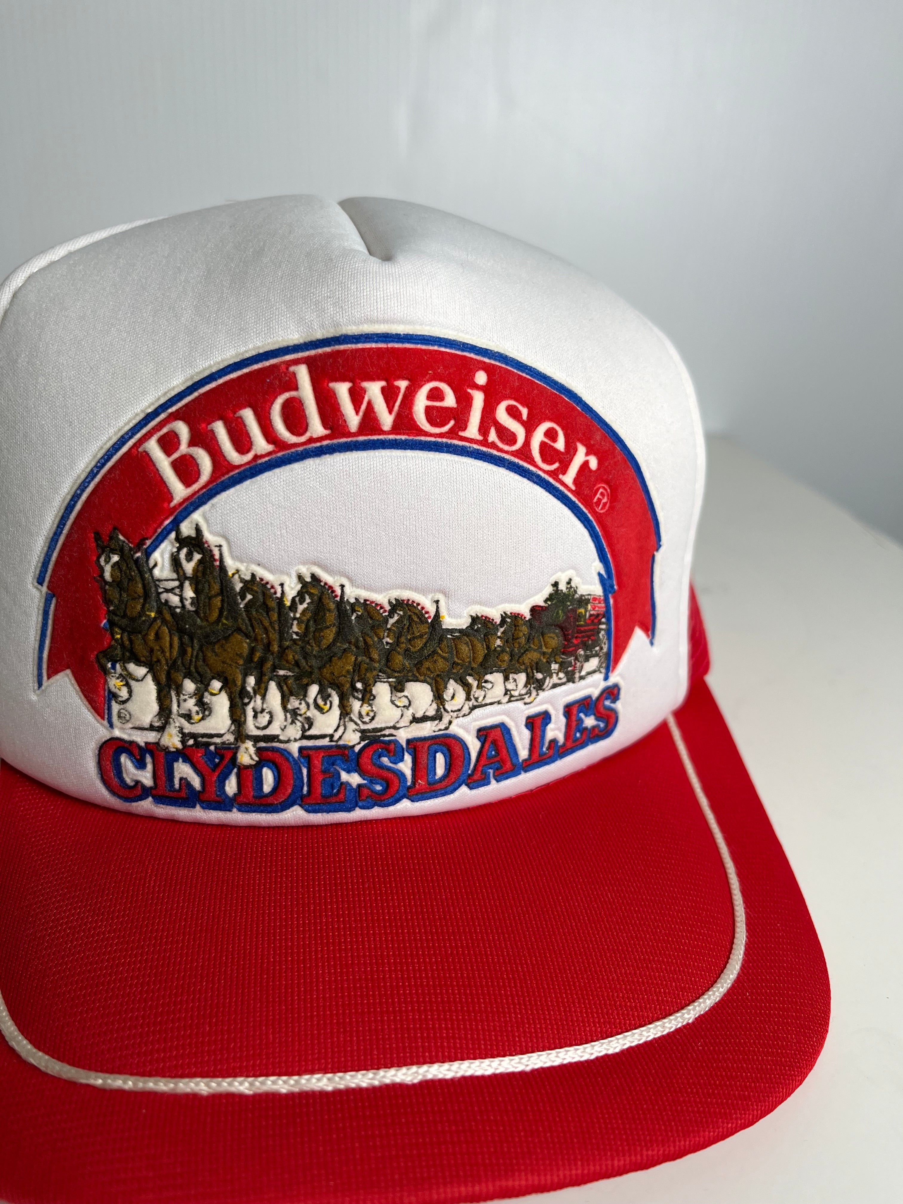 Budweiser Clydesdales Puff Print Trucker Hat