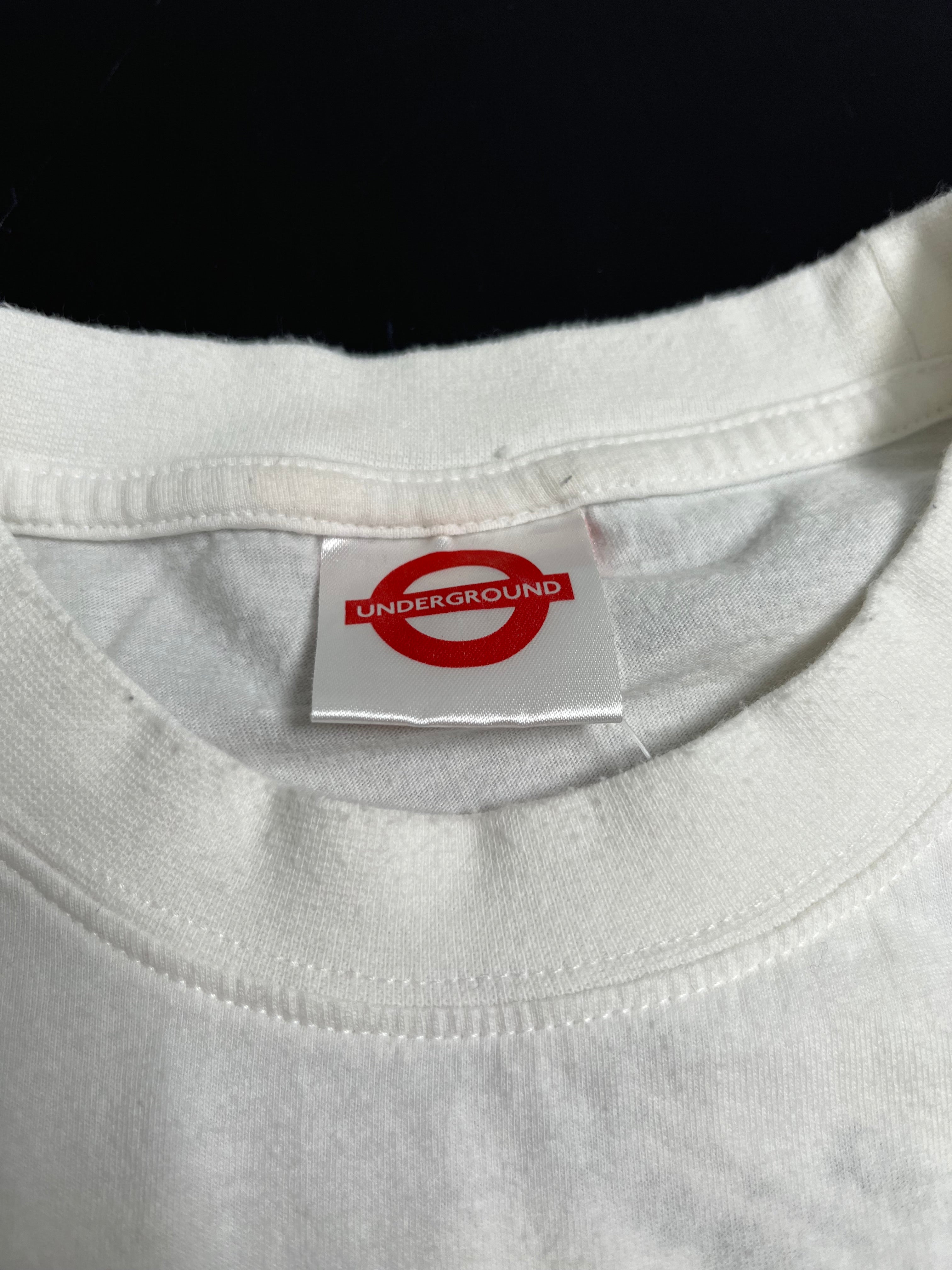 Vintage London Going Underground Tee L