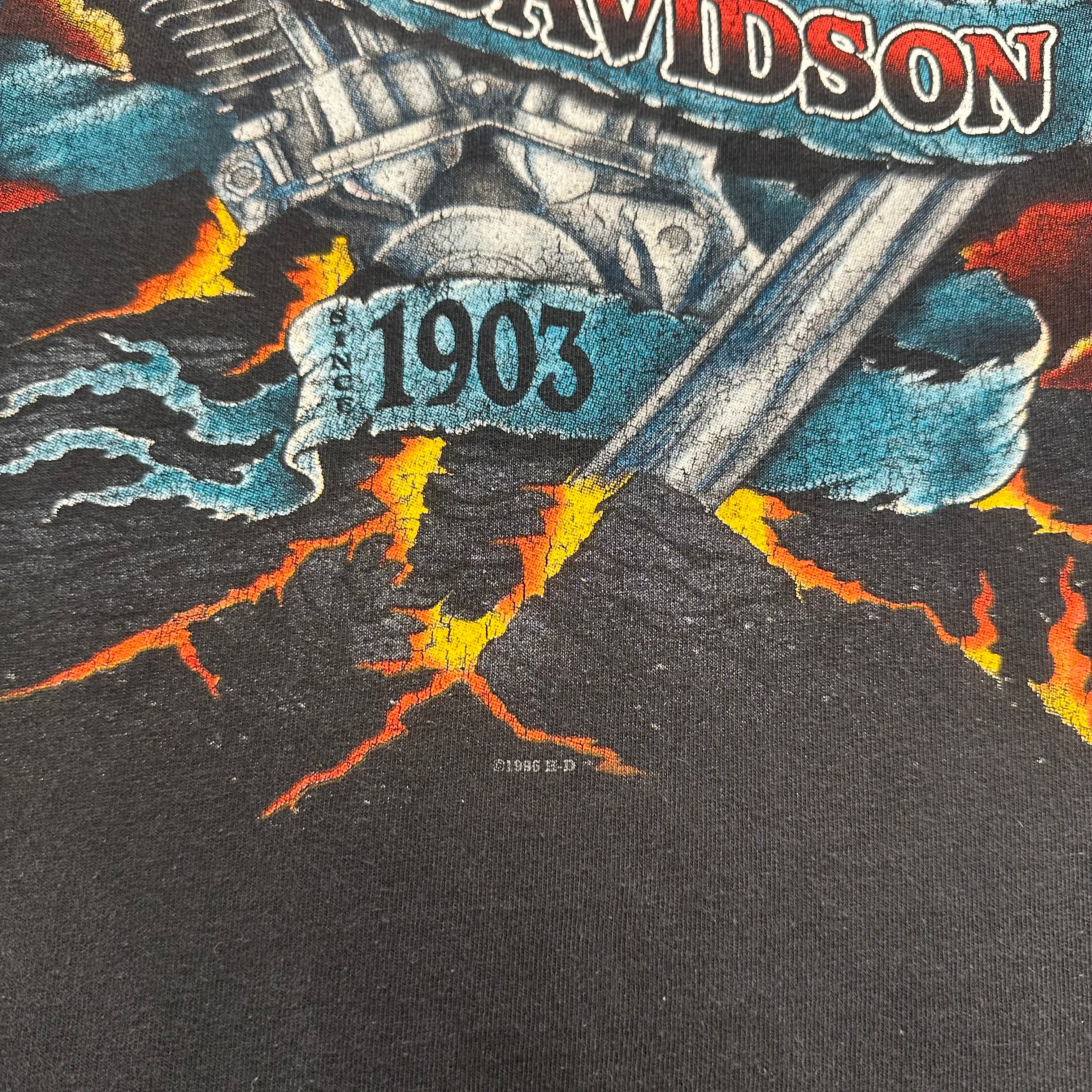 1996 Harley Davidson Milwaukee Wisconsin Engine Tee XXL