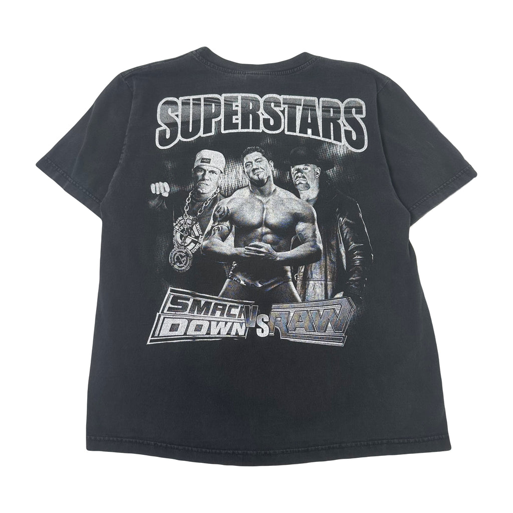 WWE Smack Down vs. RAW Wrestling Tee M