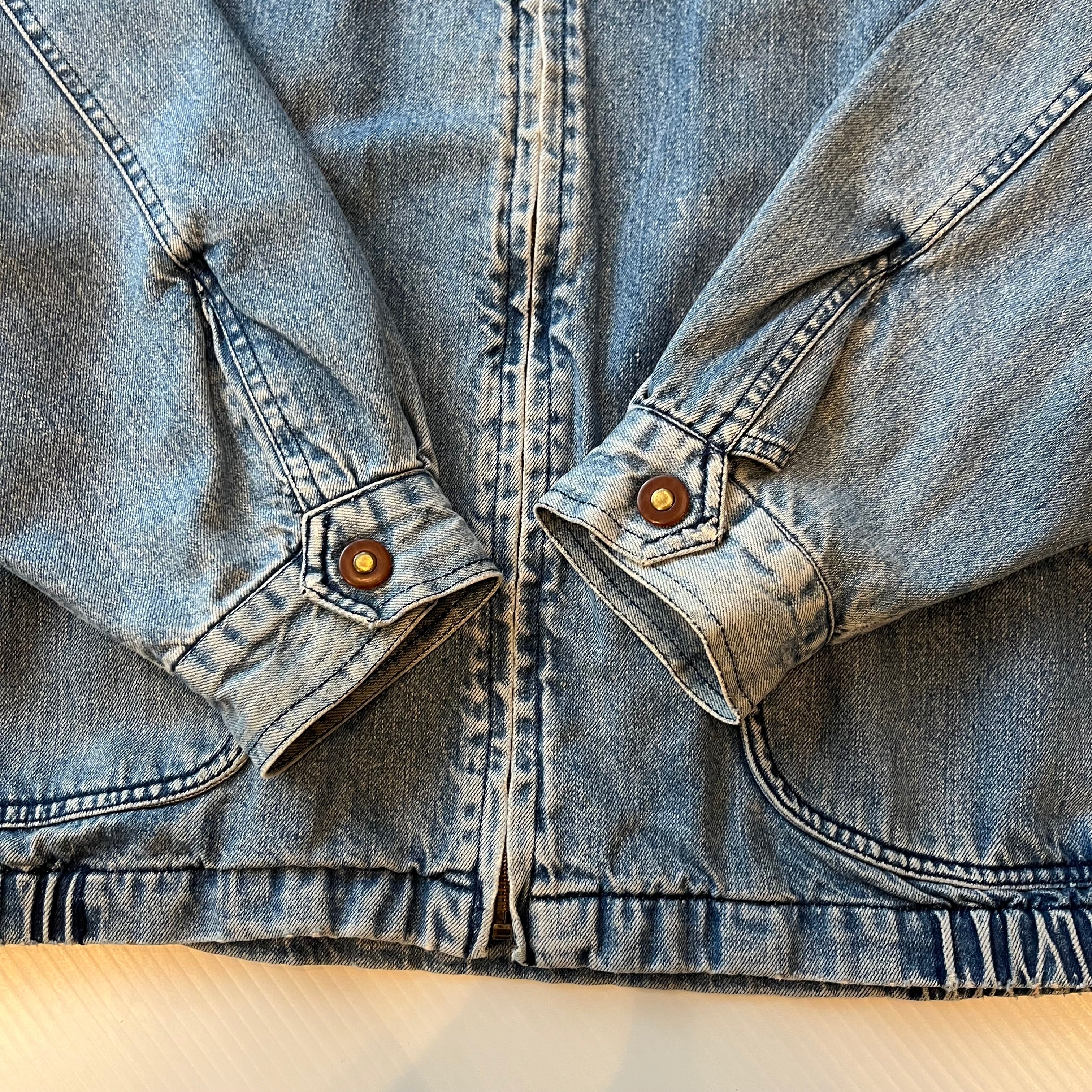 Vintage Cambridge Classics Full Zip Denim Jacket XL