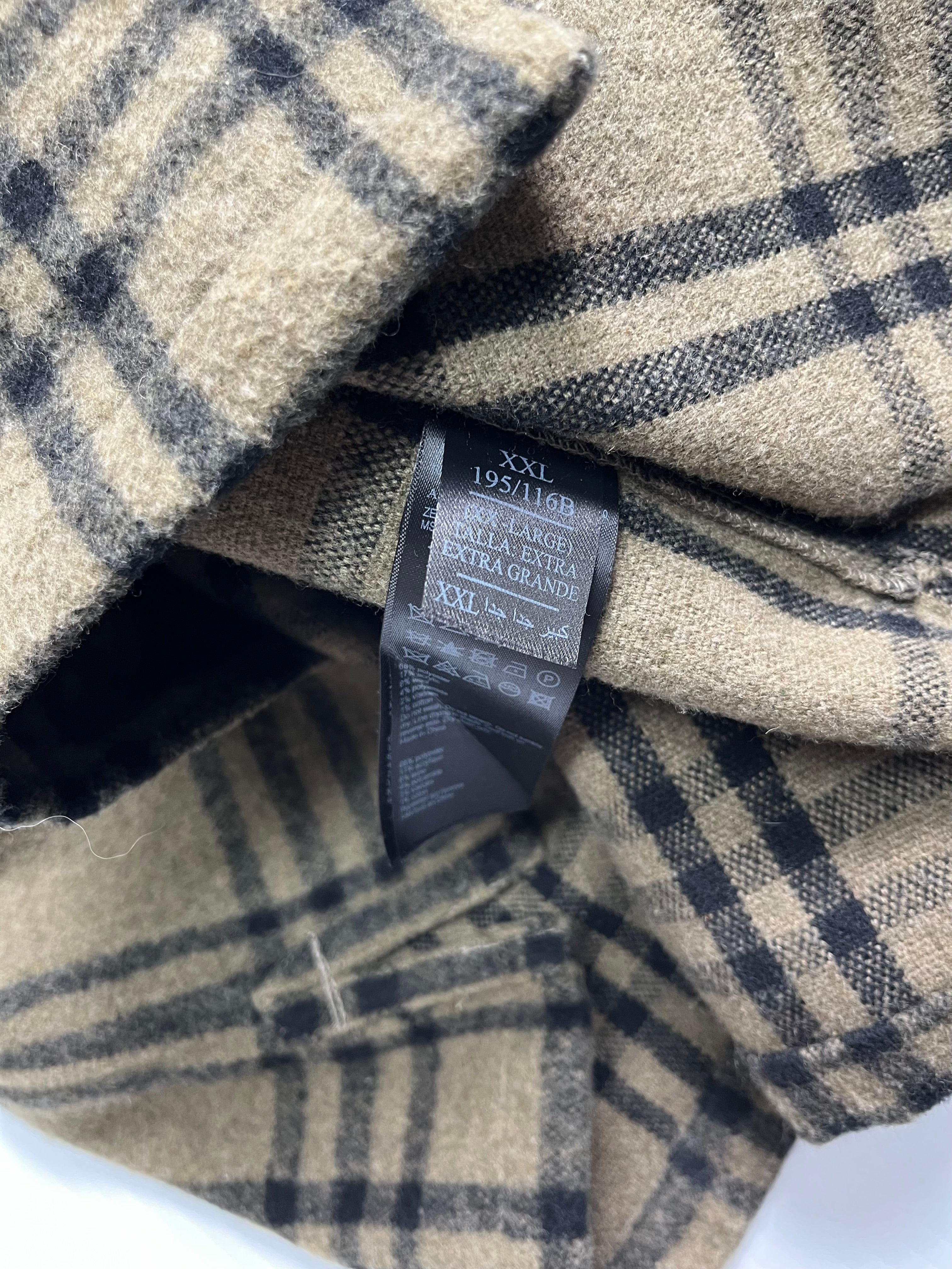 All Saints Heavy Flannel Button Up Shirt XXL