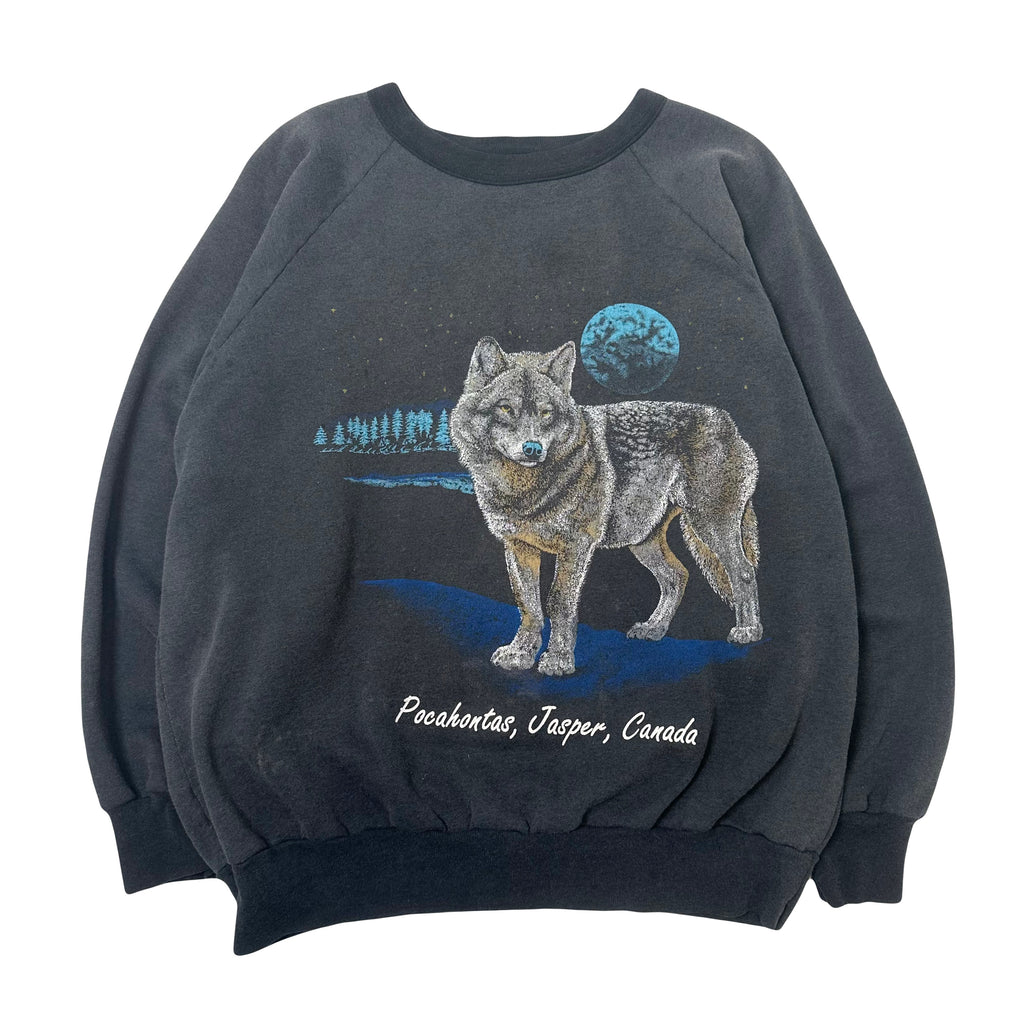 Vintage Jasper Wolf Graphic Crewneck L