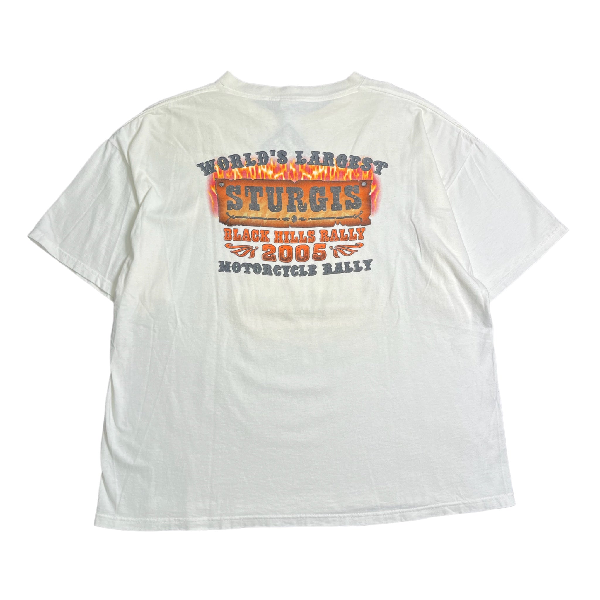 2005 Sturgis Black Hills Rally Tee XXL