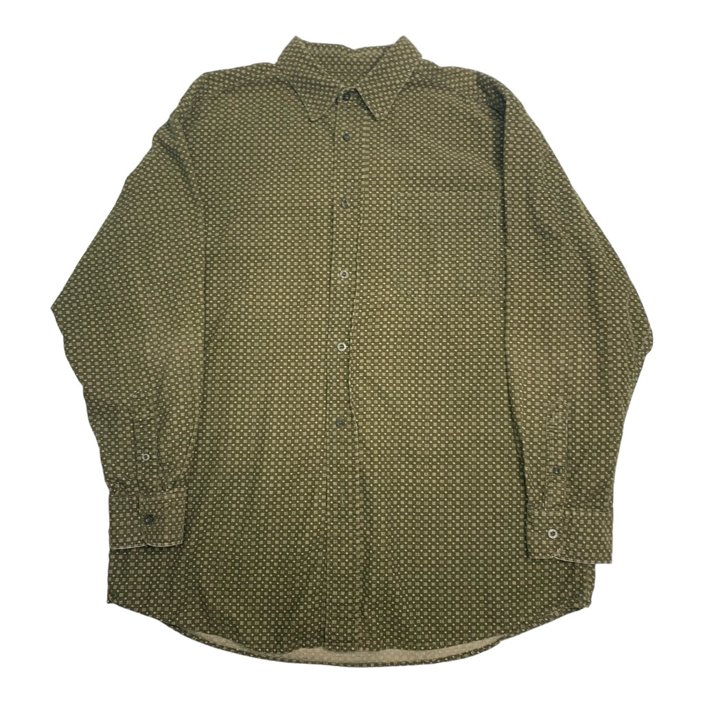 Vintage Vanderbilt Green Button Up L