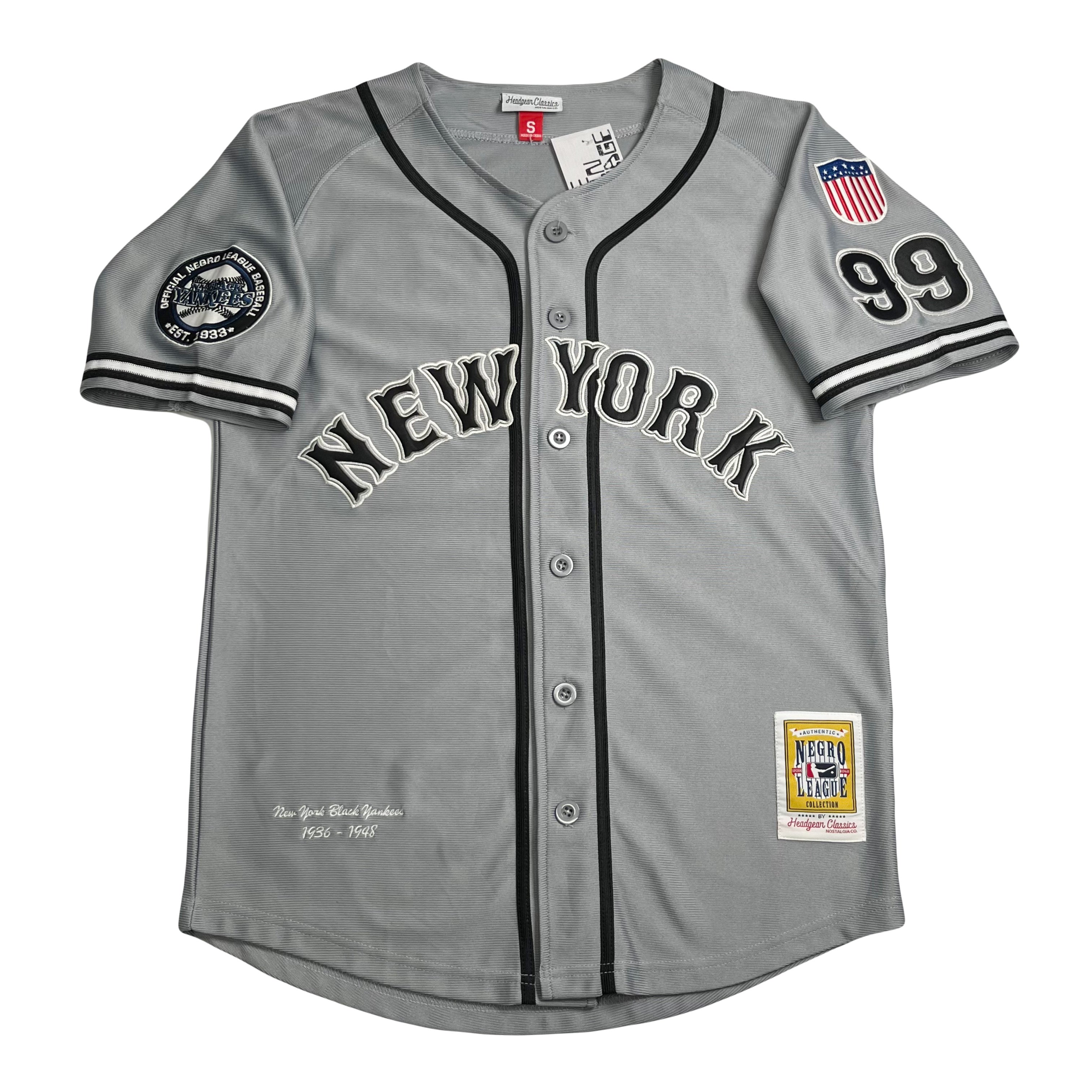 Retro New York Black Yankees Negro League Baseball Jersey S