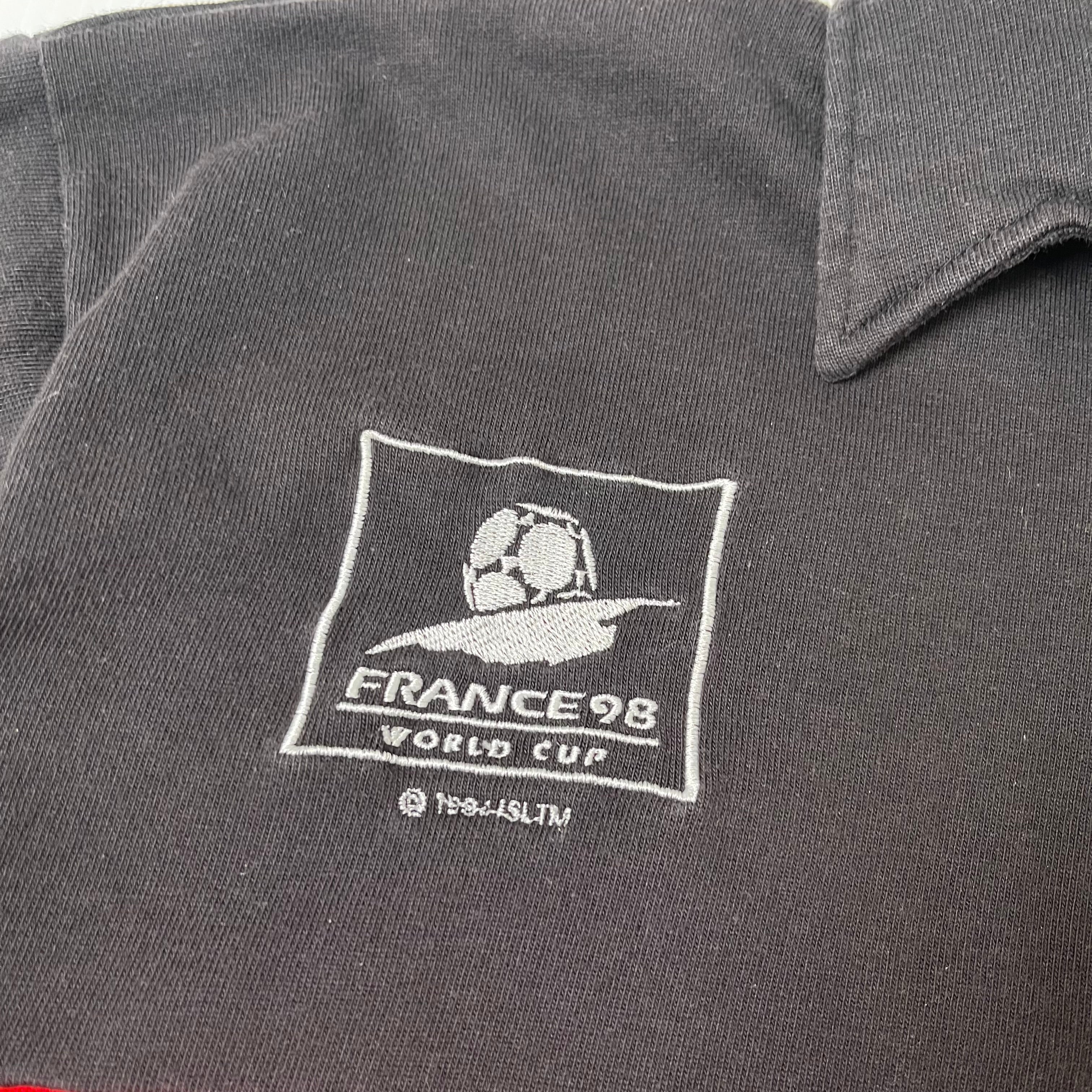 Vintage Coca-Cola World Cup France 1998 Polo M