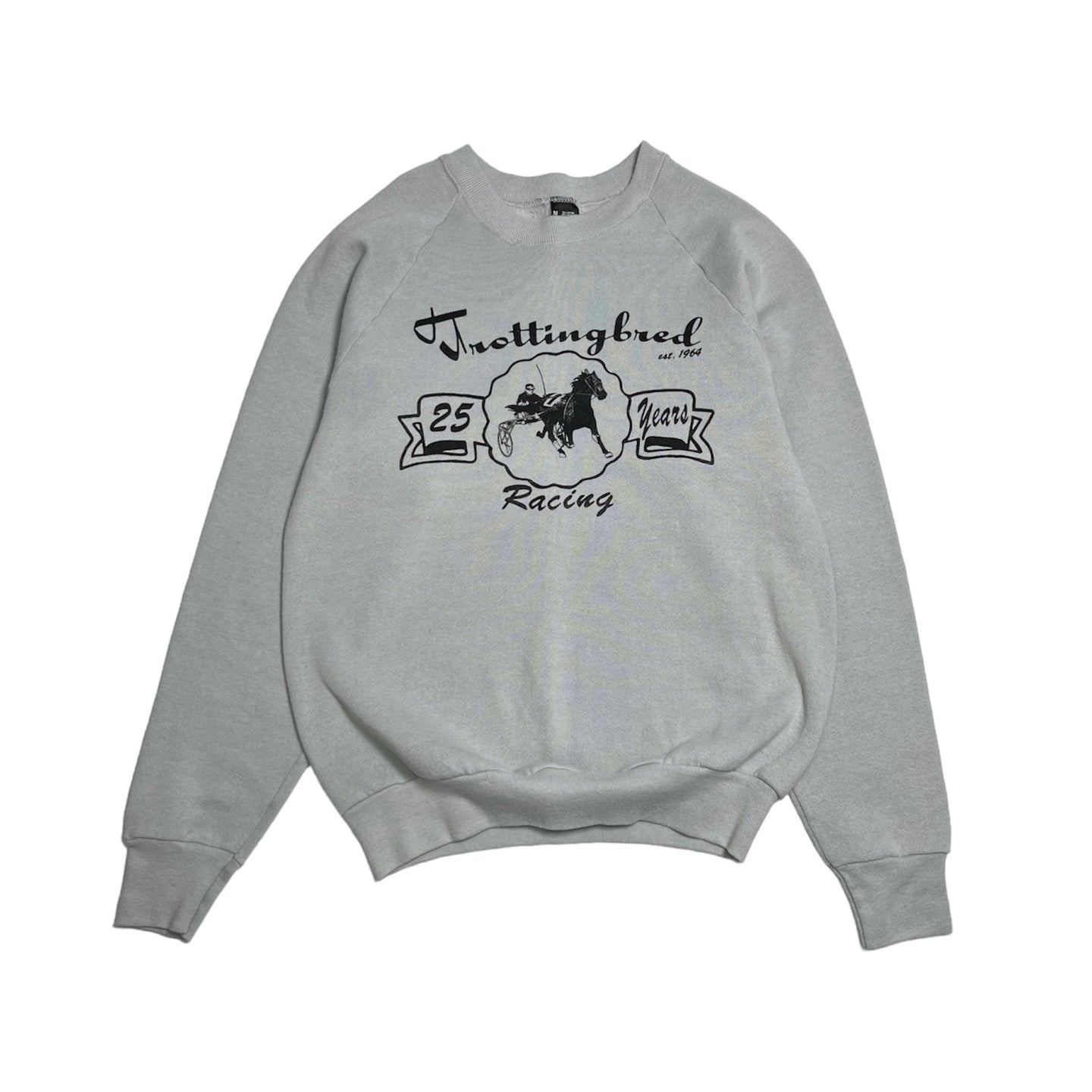 Vintage Trottingbred Racing Crewneck M