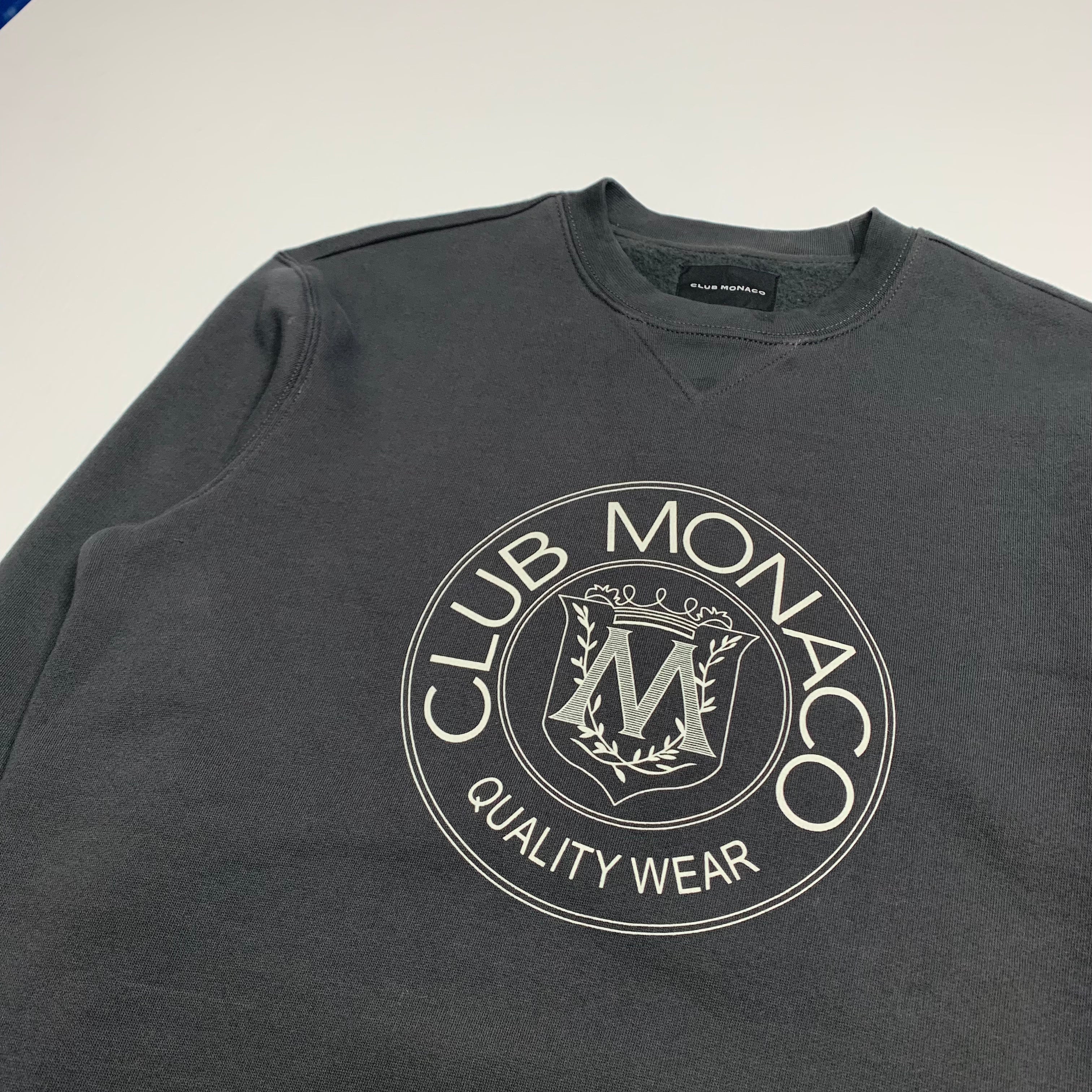 NWT Club Monaco Logo Crewneck S