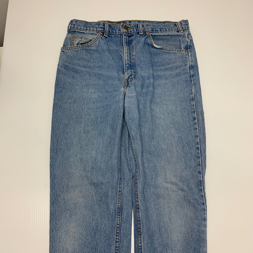Vintage Light Wash Levi’s Orange Tab 619 33x33.5