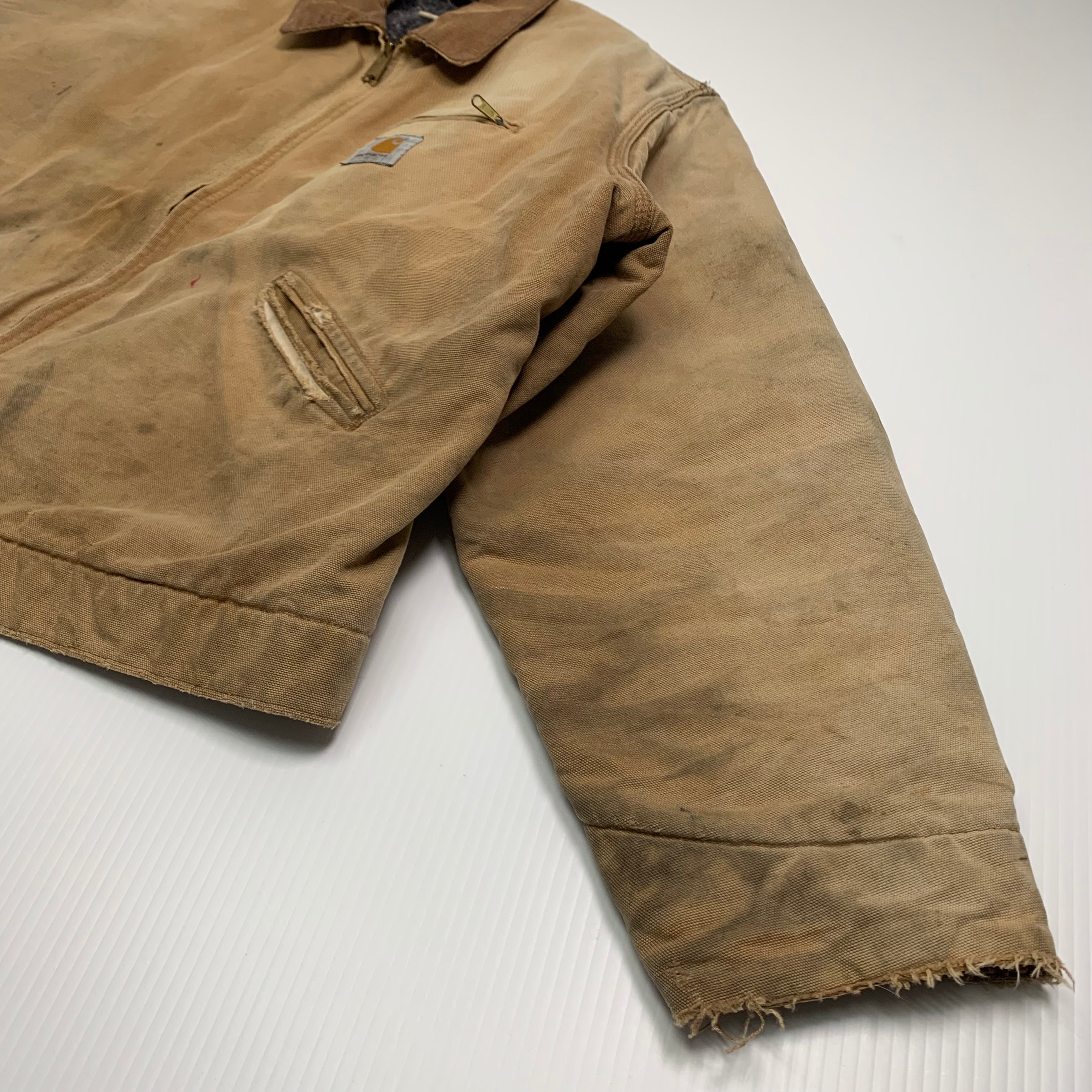 Carhartt J01 Faded Tan Detroit Jacket XL