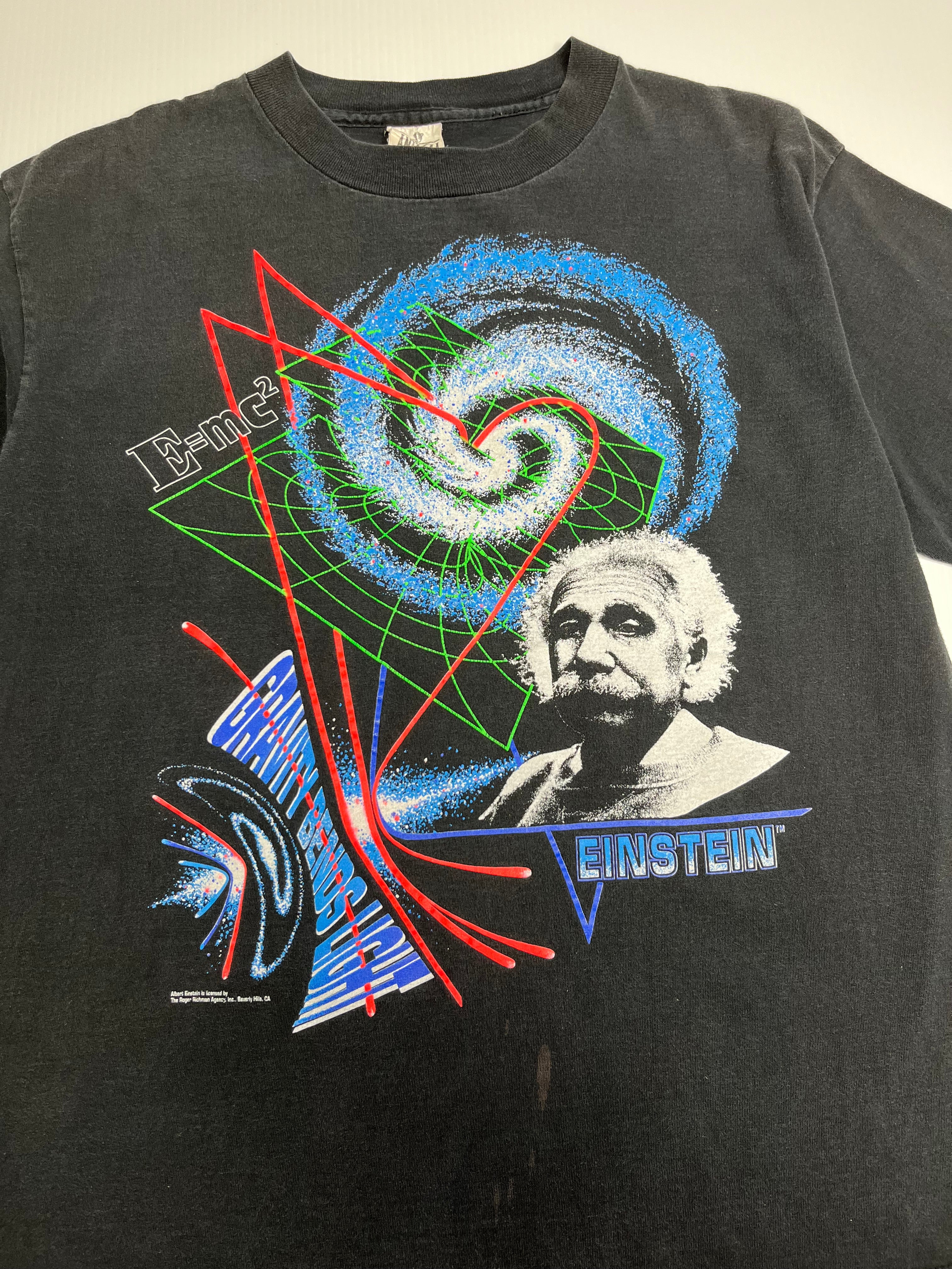 90s Albert Einstein Art tee XL