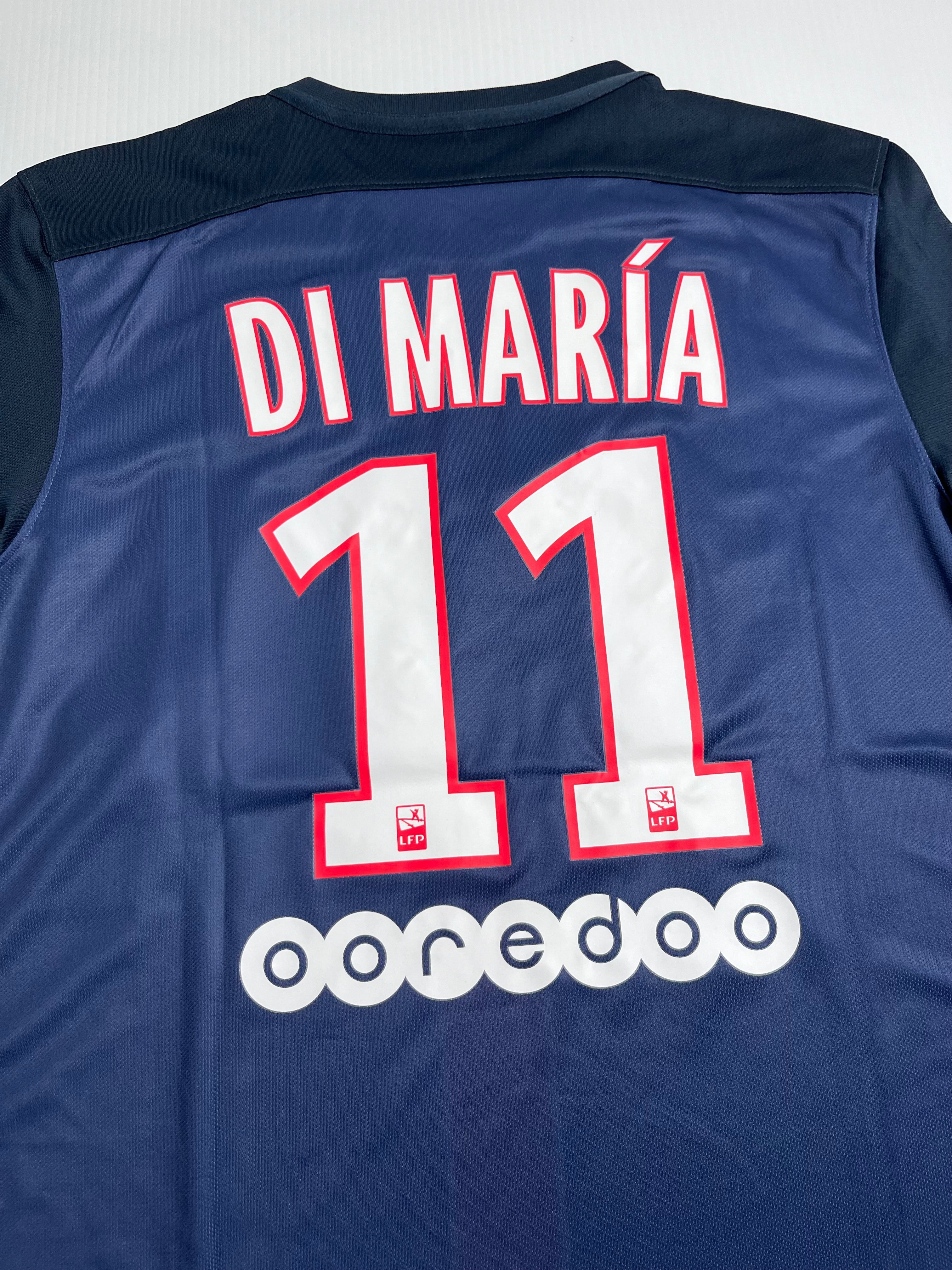 2015-16 Nike PSG Angel Di Maria Home Kit M