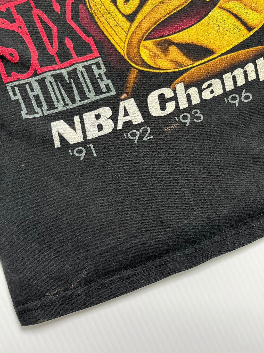 90s Pro Player Chicago Bulls Rings Tee M