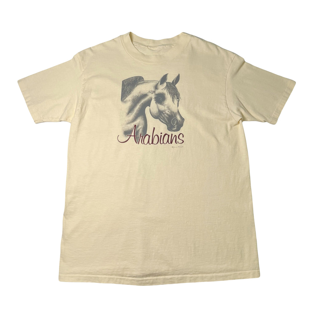 Vintage Arabian Horse Graphic Tee M