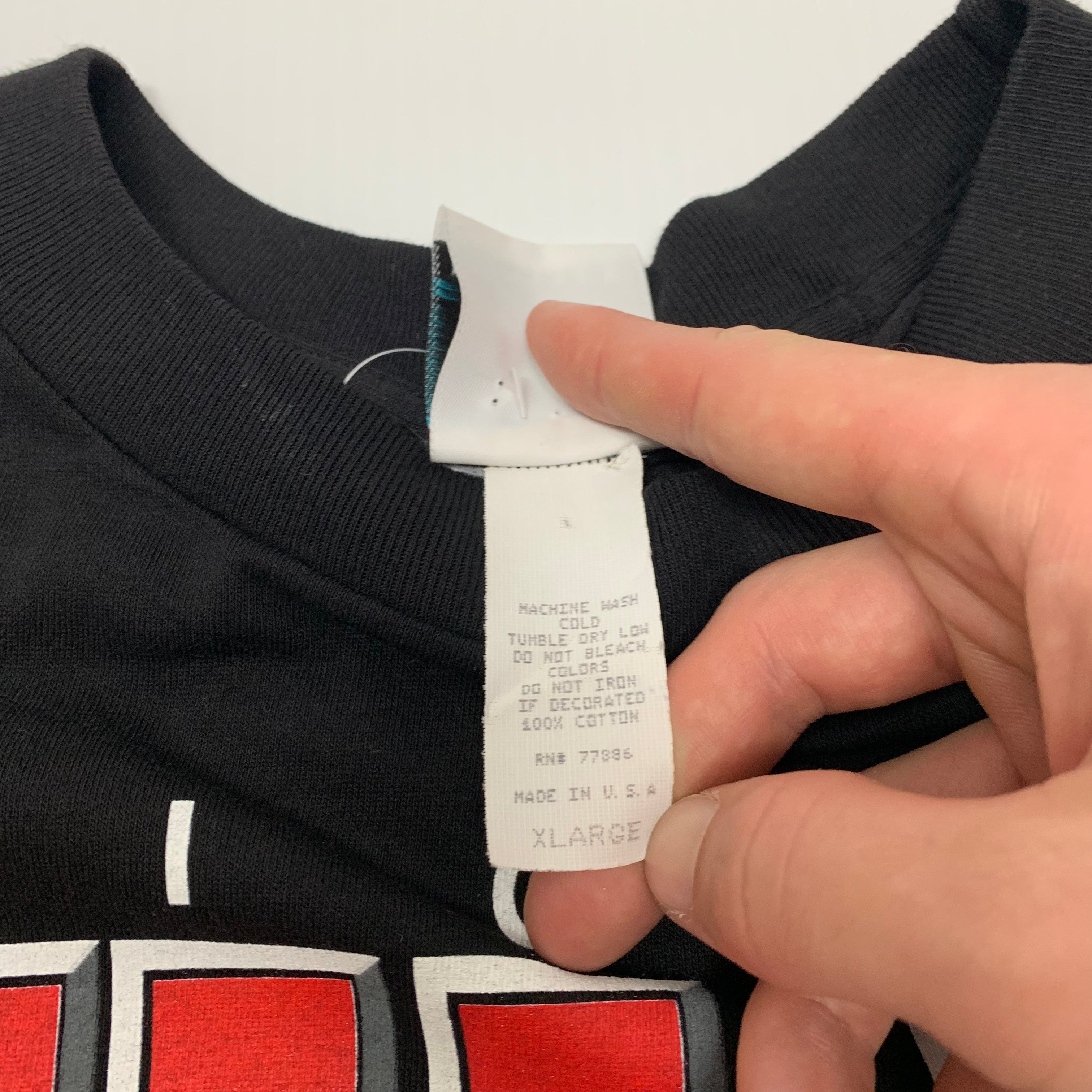 90s Chicago Bulls Tee L