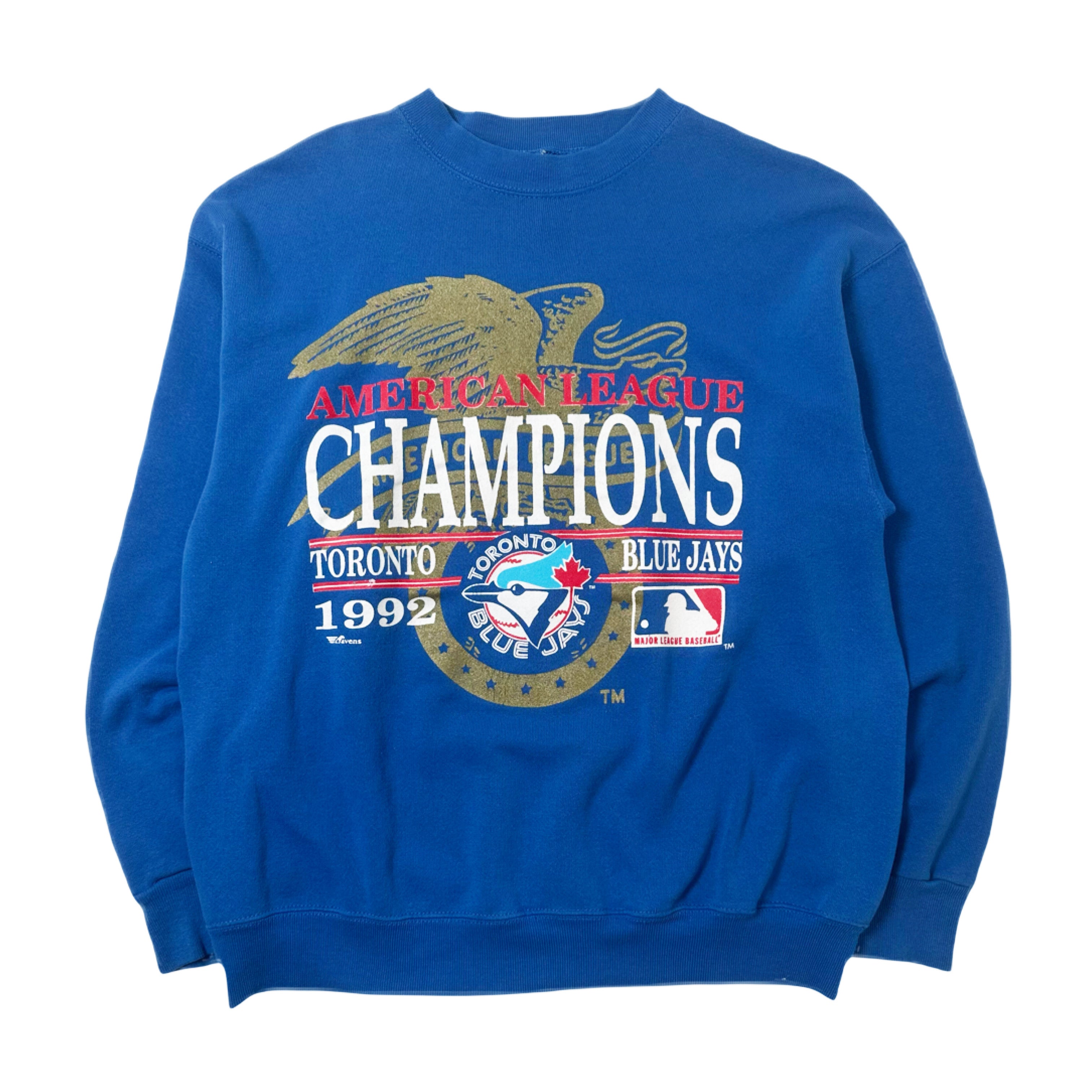 1993 Toronto Blue Jays AL Champions MLB Crewneck L
