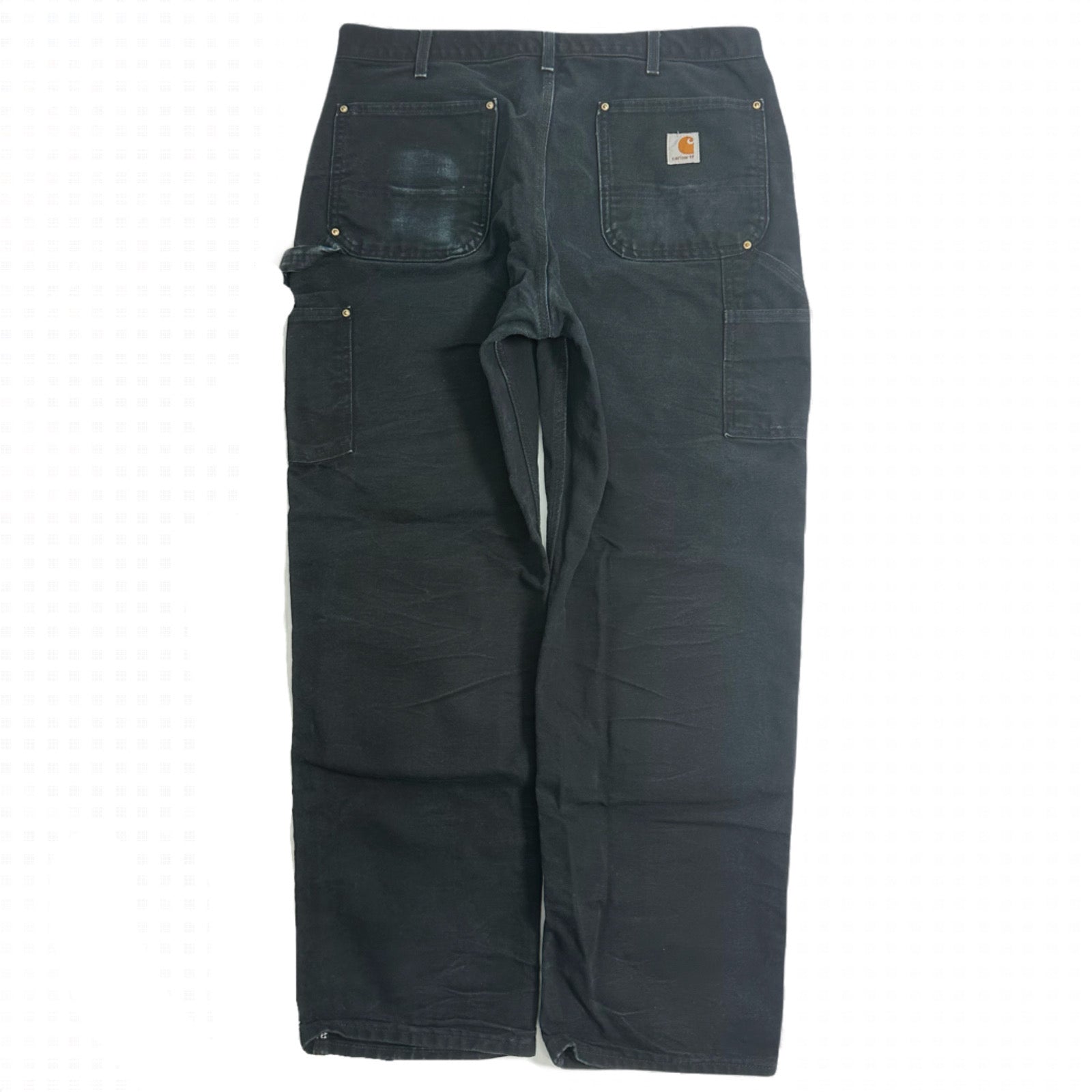 Vintage Carhartt Faded Double Knee Denim 35x30