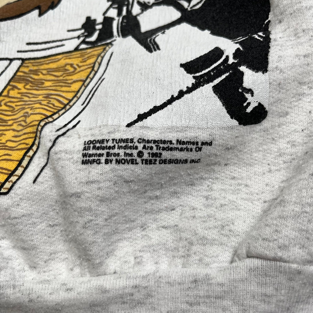 1992 Looney Tunes Taz San Jose Sharks Crewneck M
