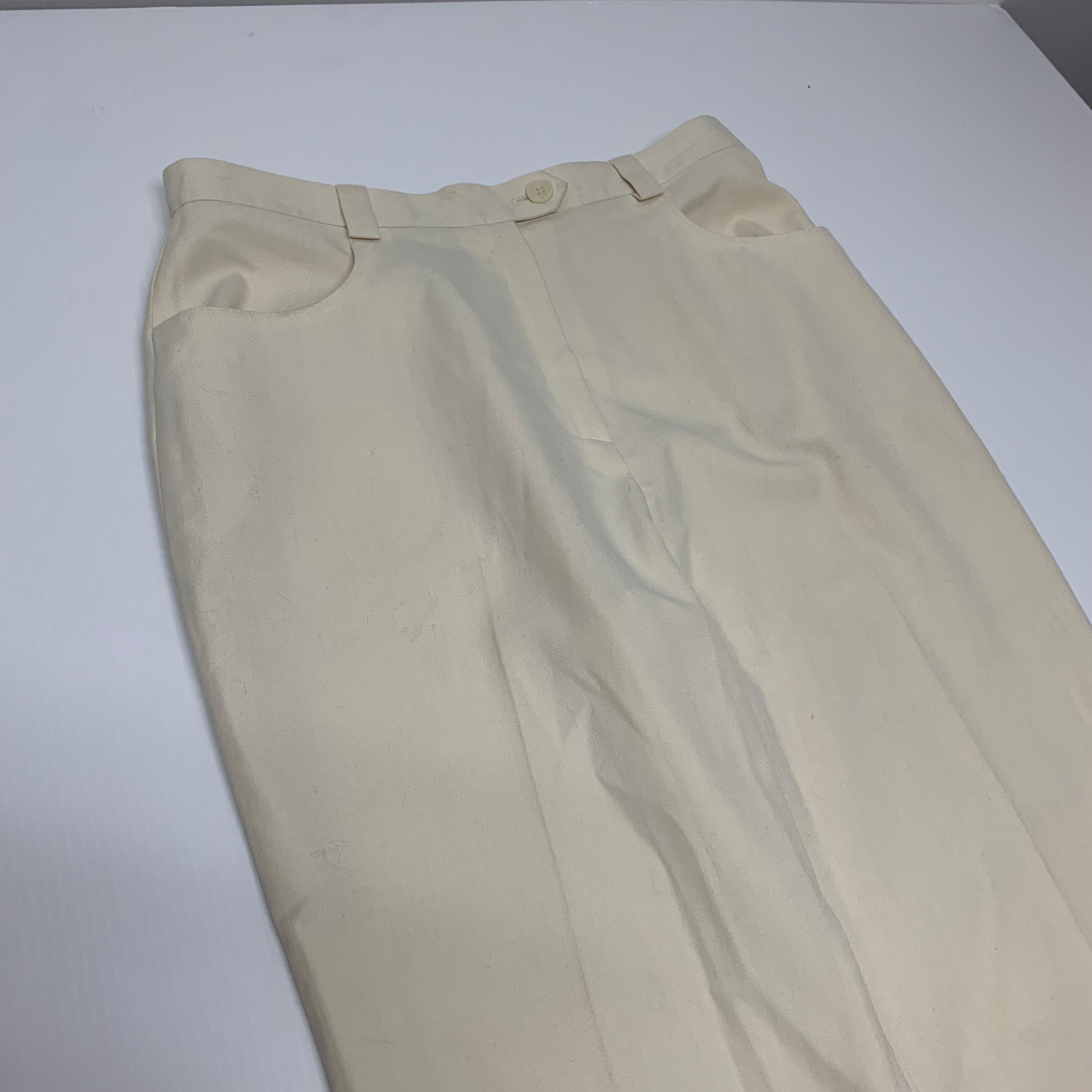 Vintage J.M.T. Cream Slacks 31W