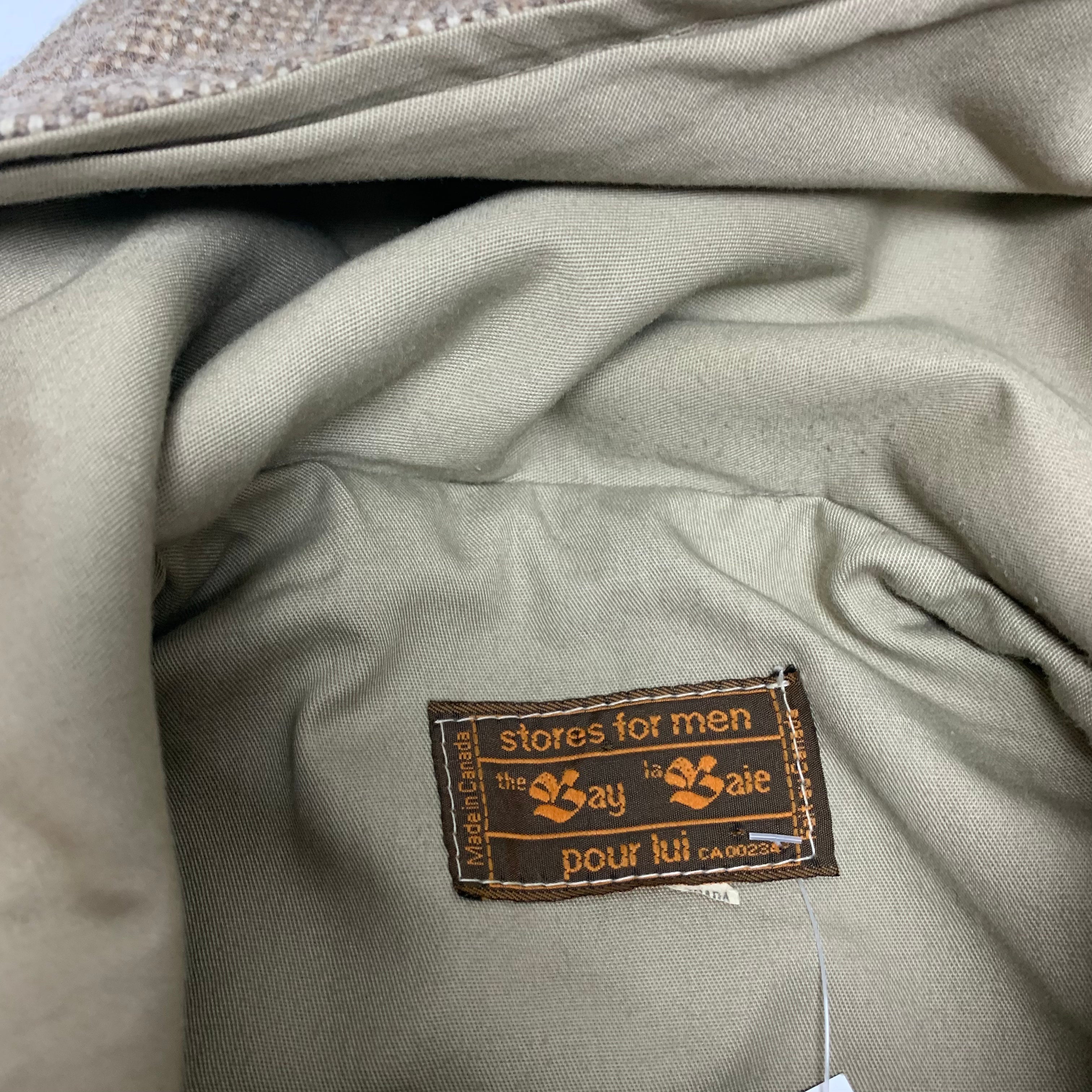 Vintage The Bay Wool Overcoat M