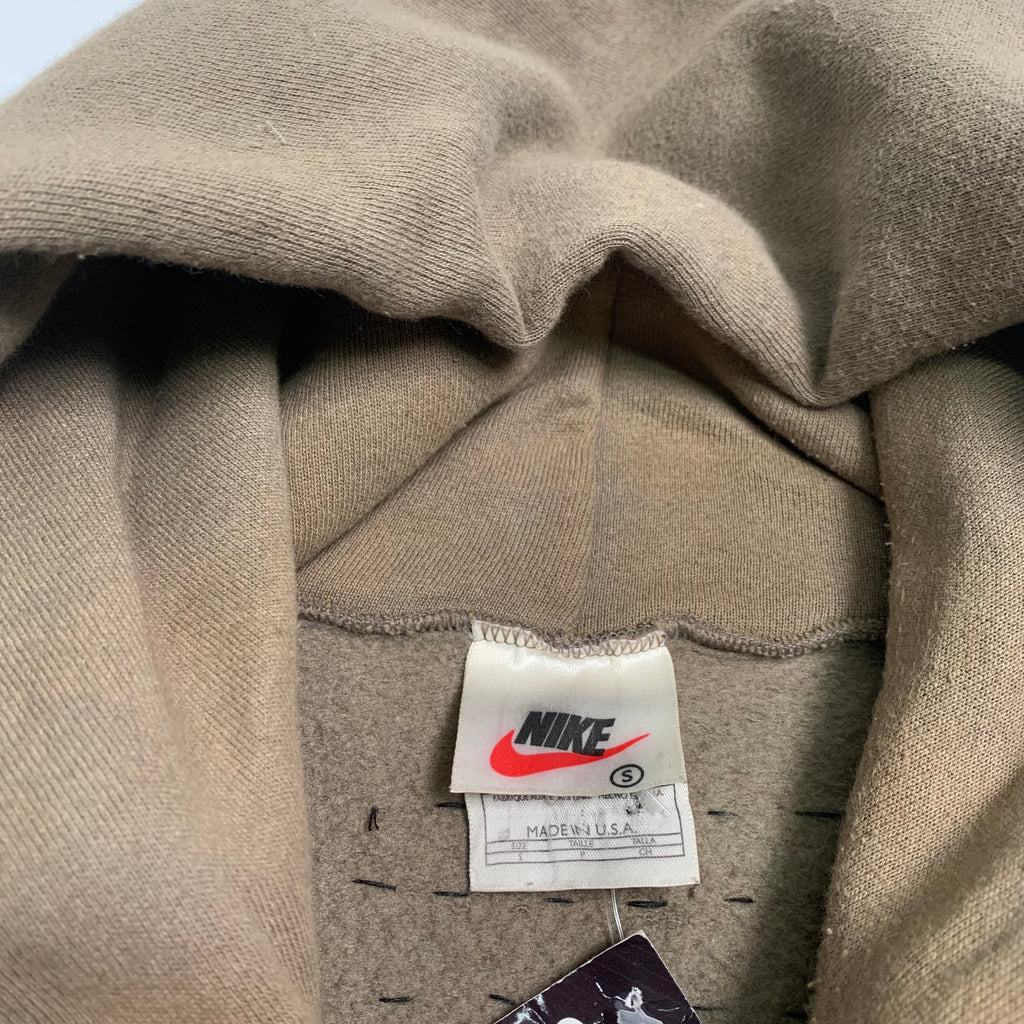 90s Nike Reworked Custom Mid Check Hoodie S