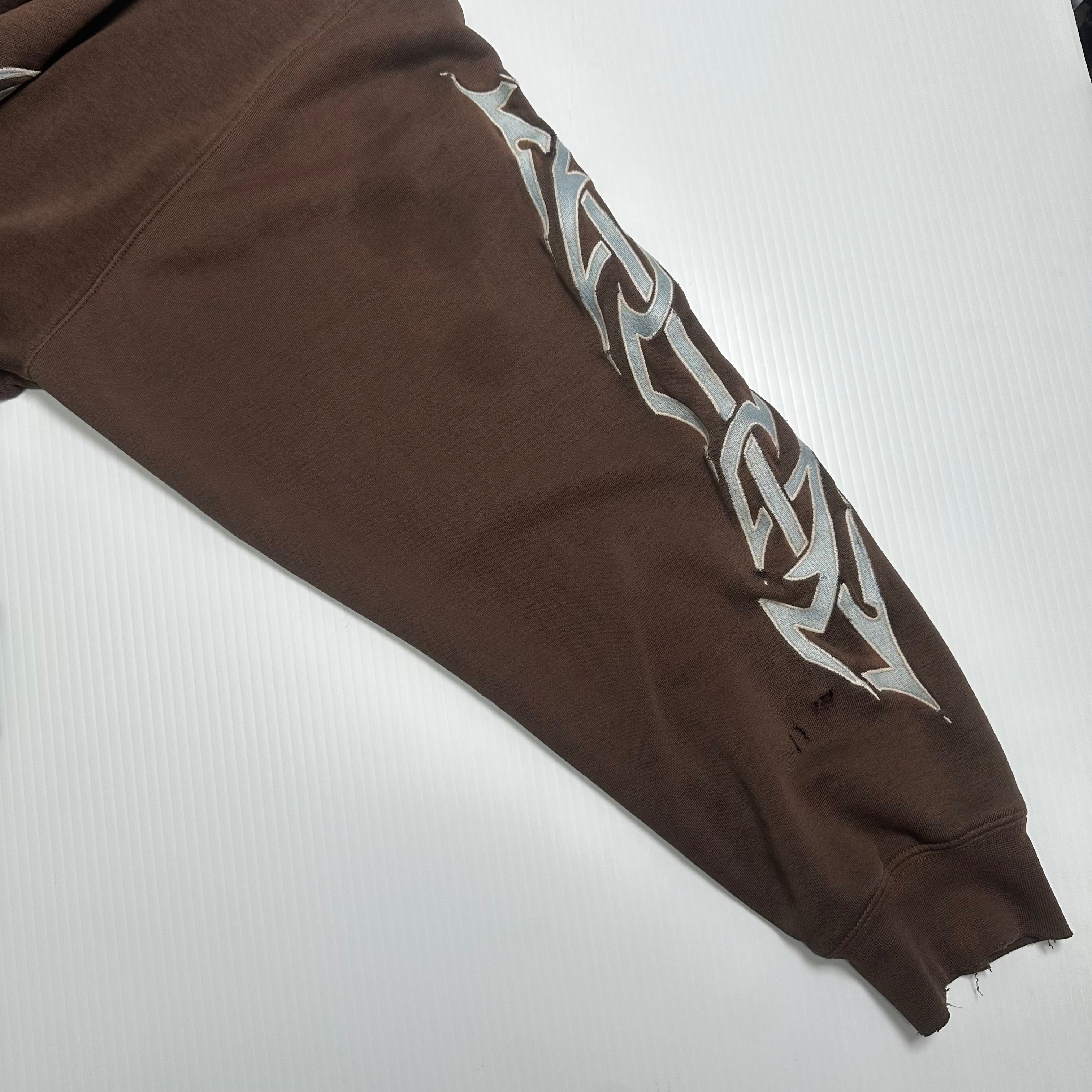 Y2K Sapphire Lounge Embroidered Hoodie XXL