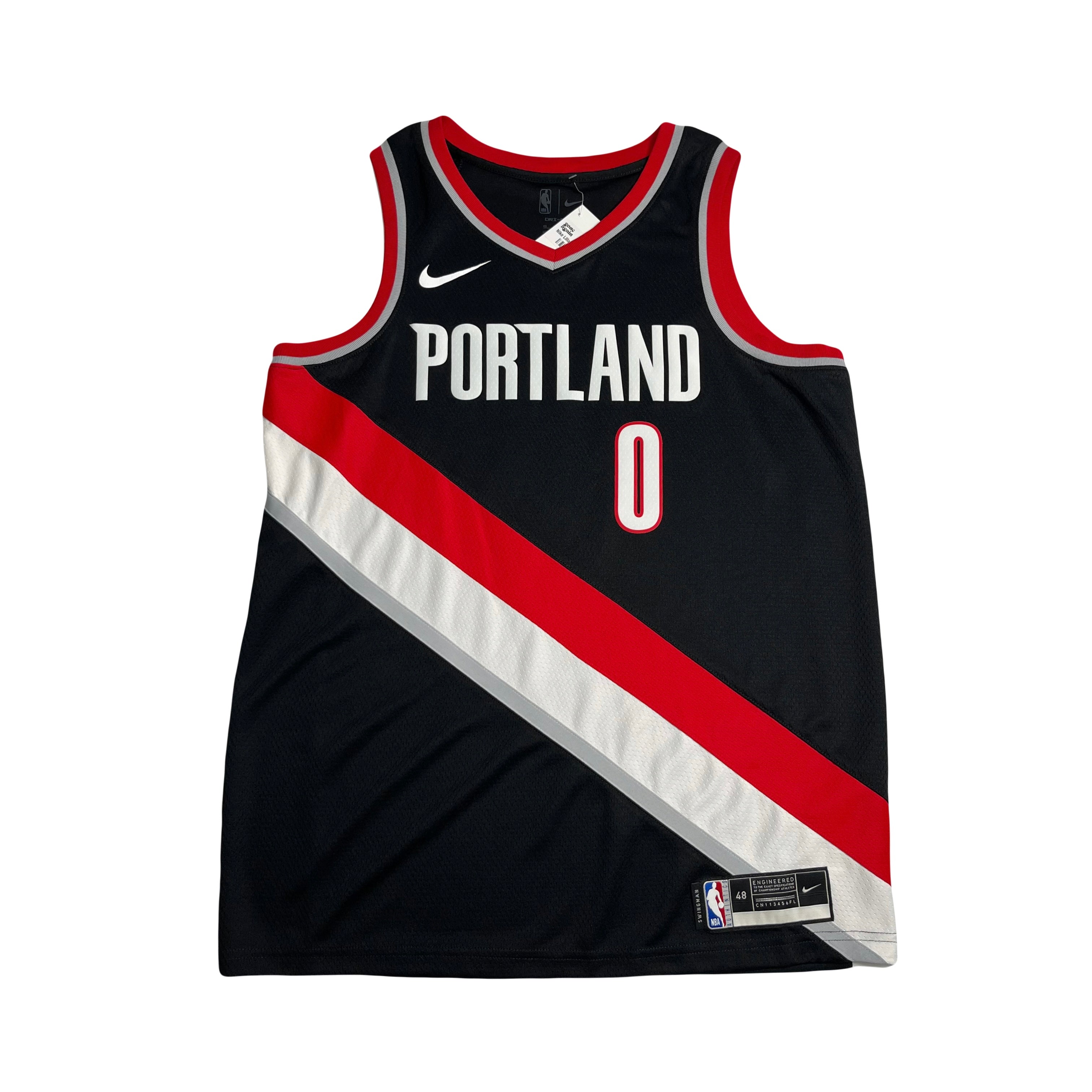 Nike Portland Trailblazers Damian Lillard Jersey L