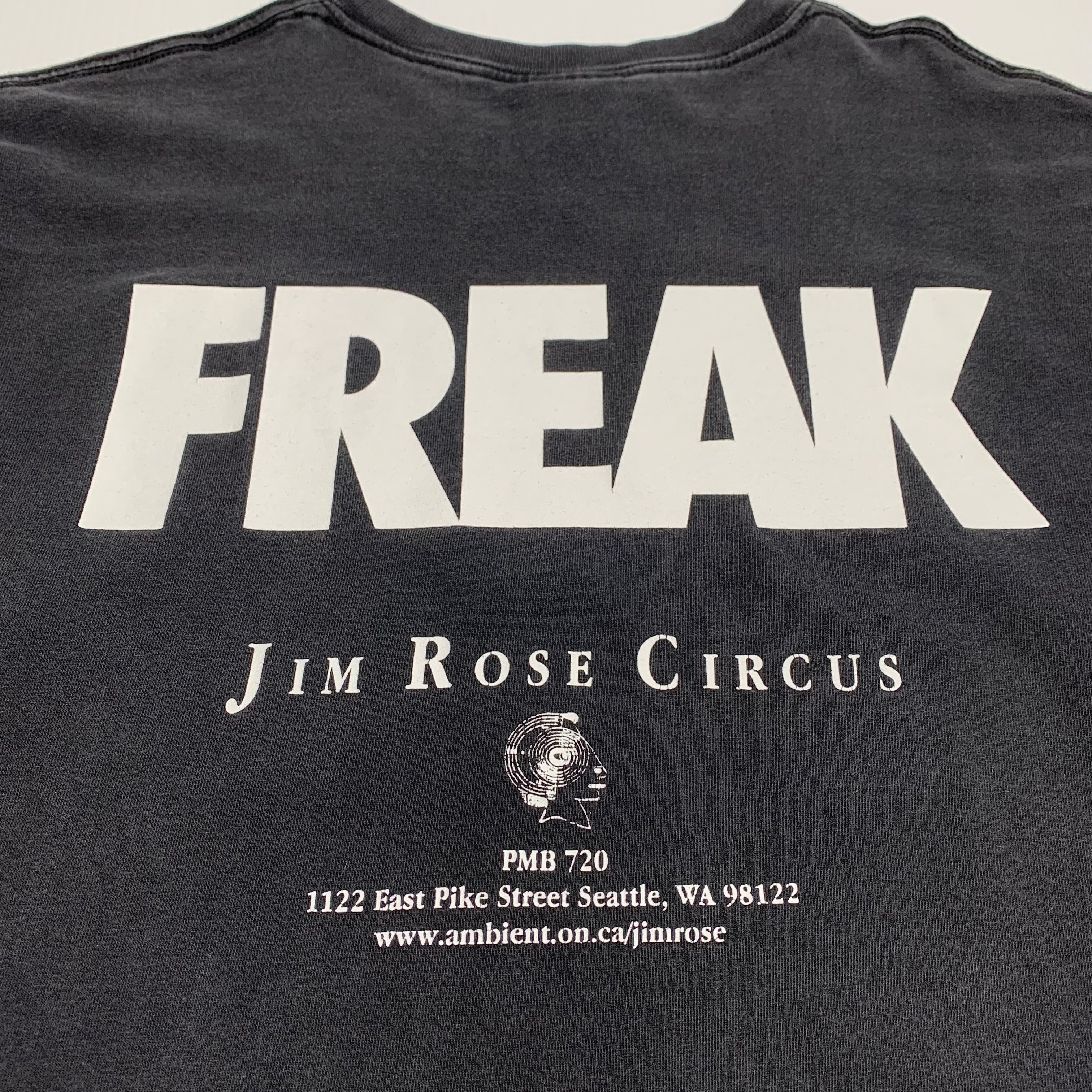 Vintage Jim Rose Circus Freak Tee L