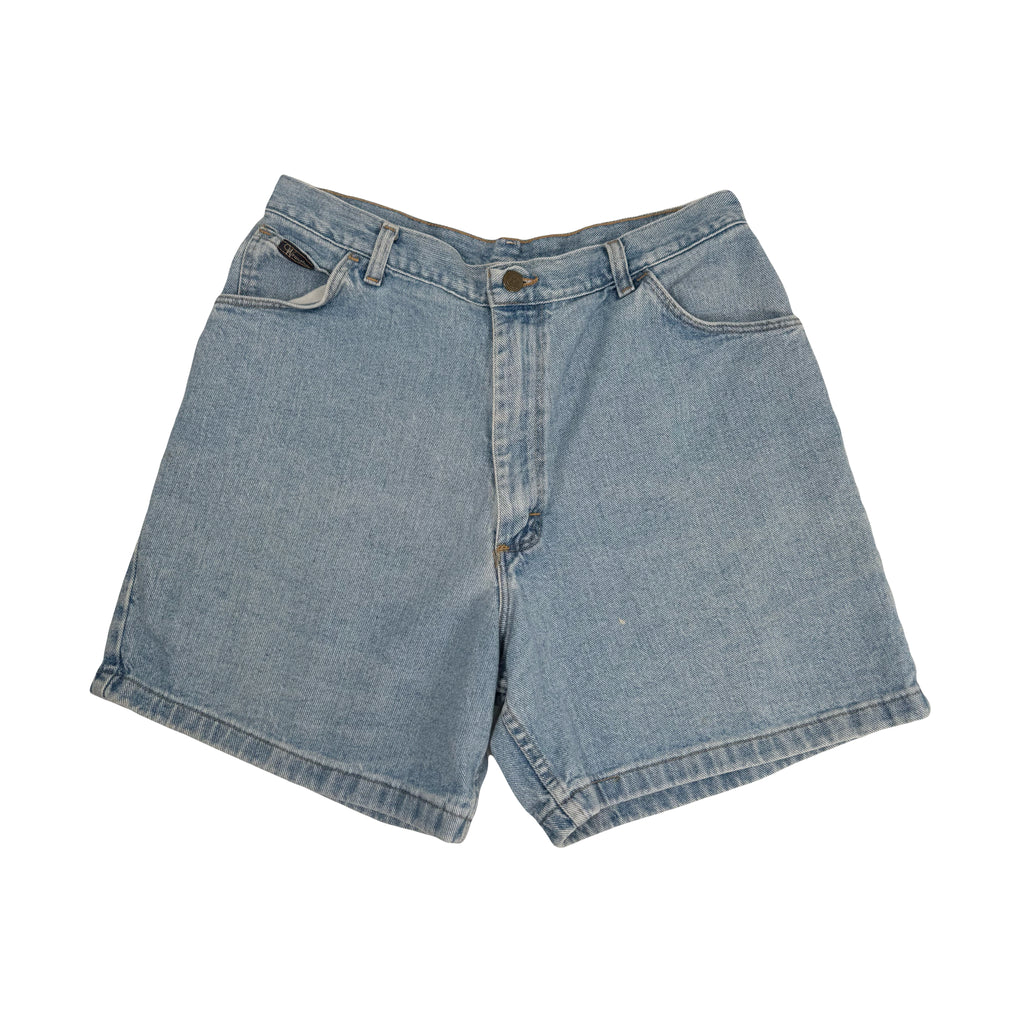 Vintage Wrangler Light Wash Denim Shorts Women's 16