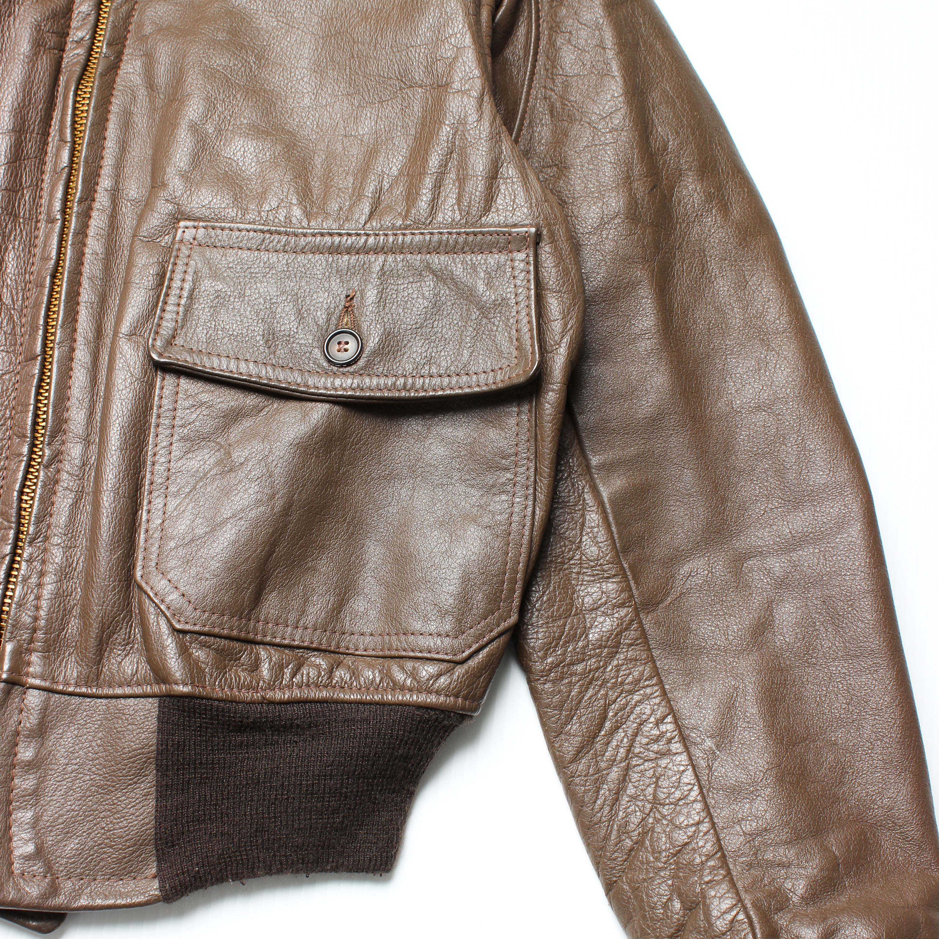 Vintage Schott NYC Flight Bomber Jacket 42