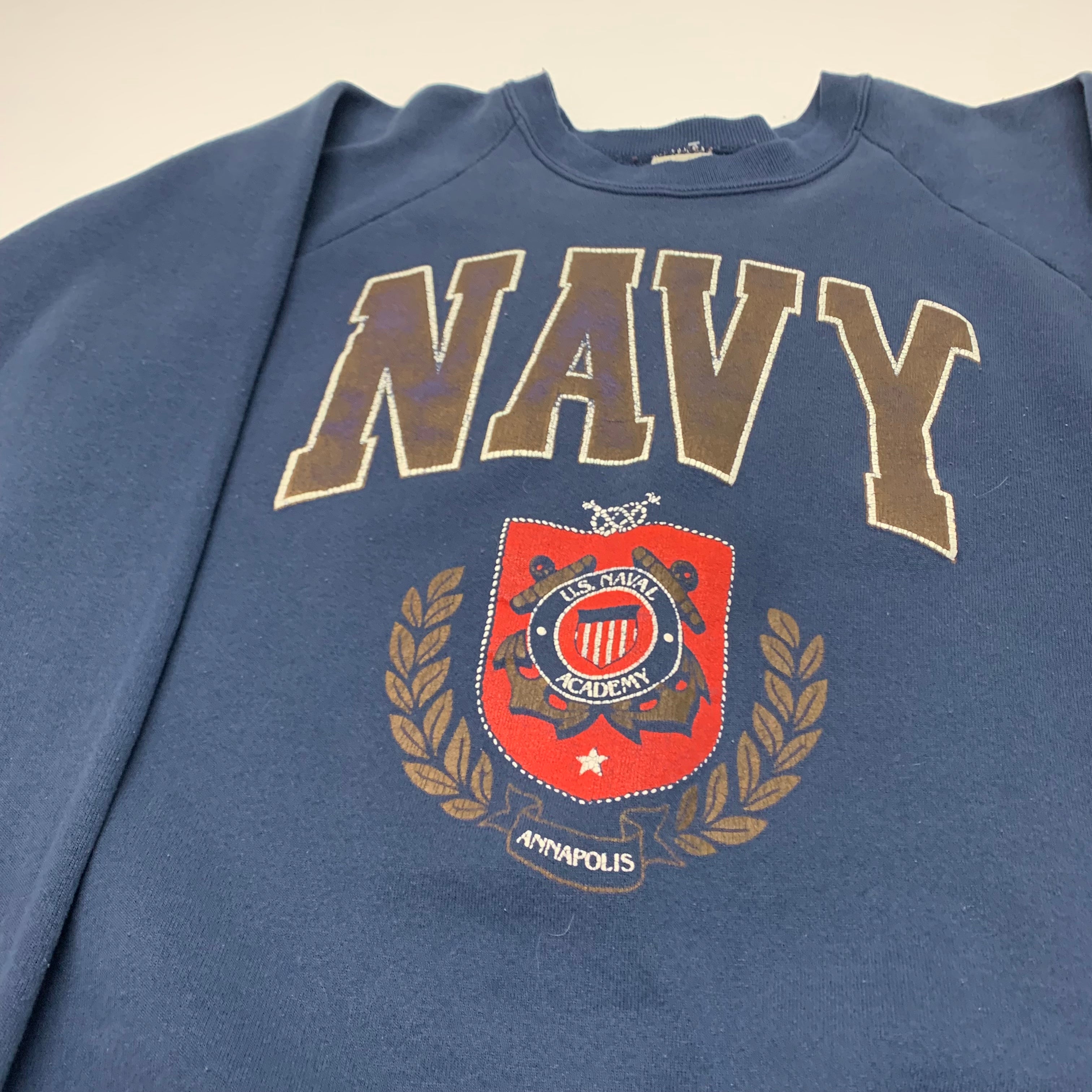 Vintage US Navy Academy Crewneck XL