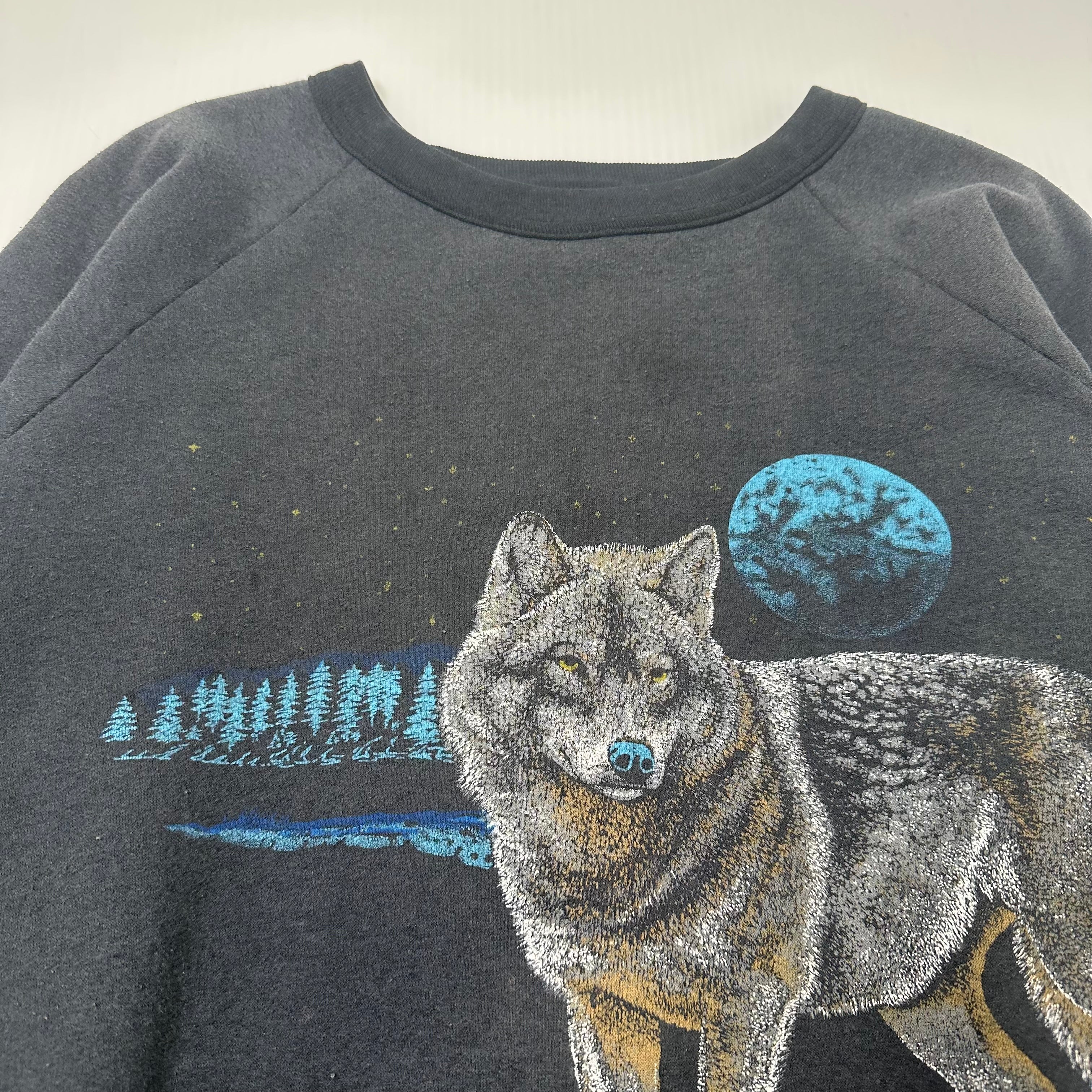 Vintage Jasper Wolf Graphic Crewneck L