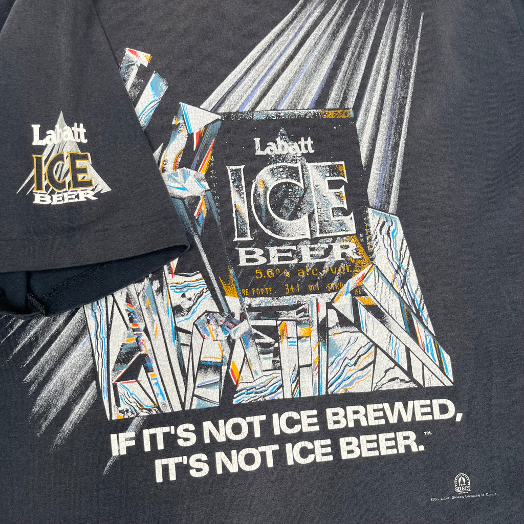 Vintage Labatt Ice Beer Graphic Tee XL