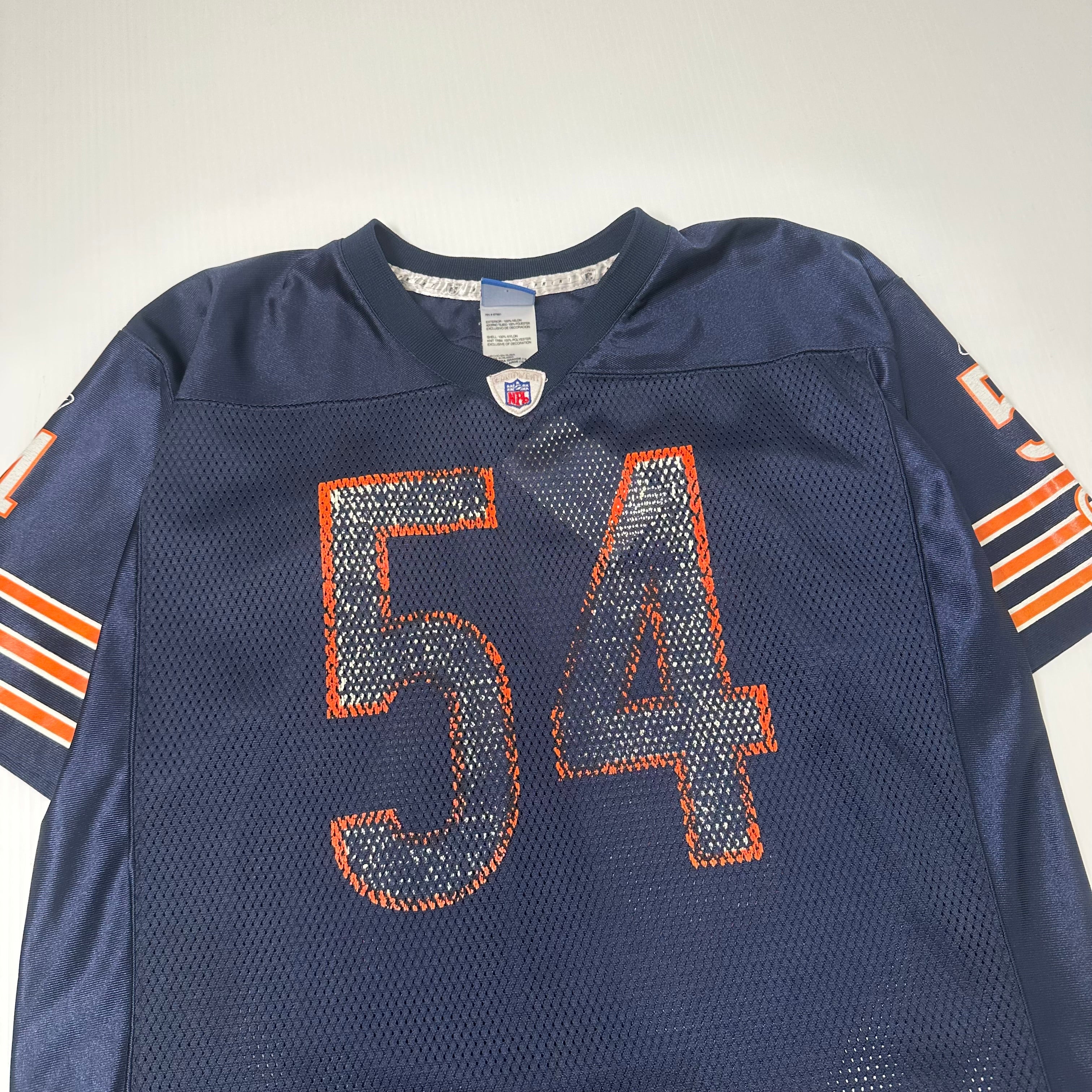 Reebok Chicago Bears Urlacher #54 NFL Football Jersey XL