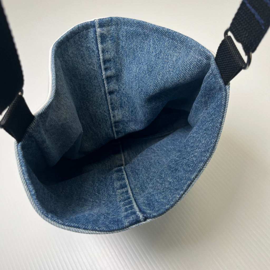 Rework Asics Tiger x Denim Side Bag