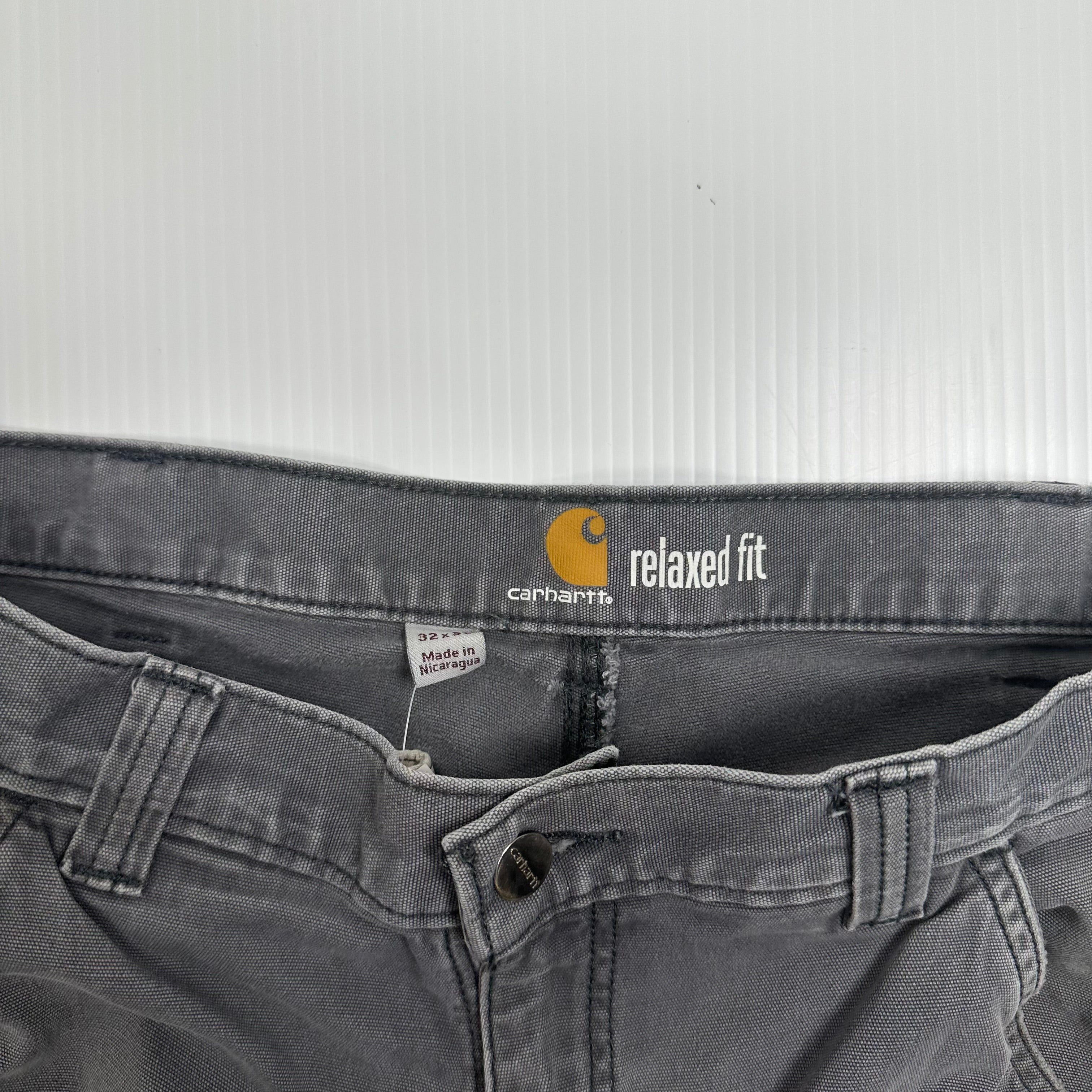 Carhartt Relaxed Fit Double Knee Denim 32