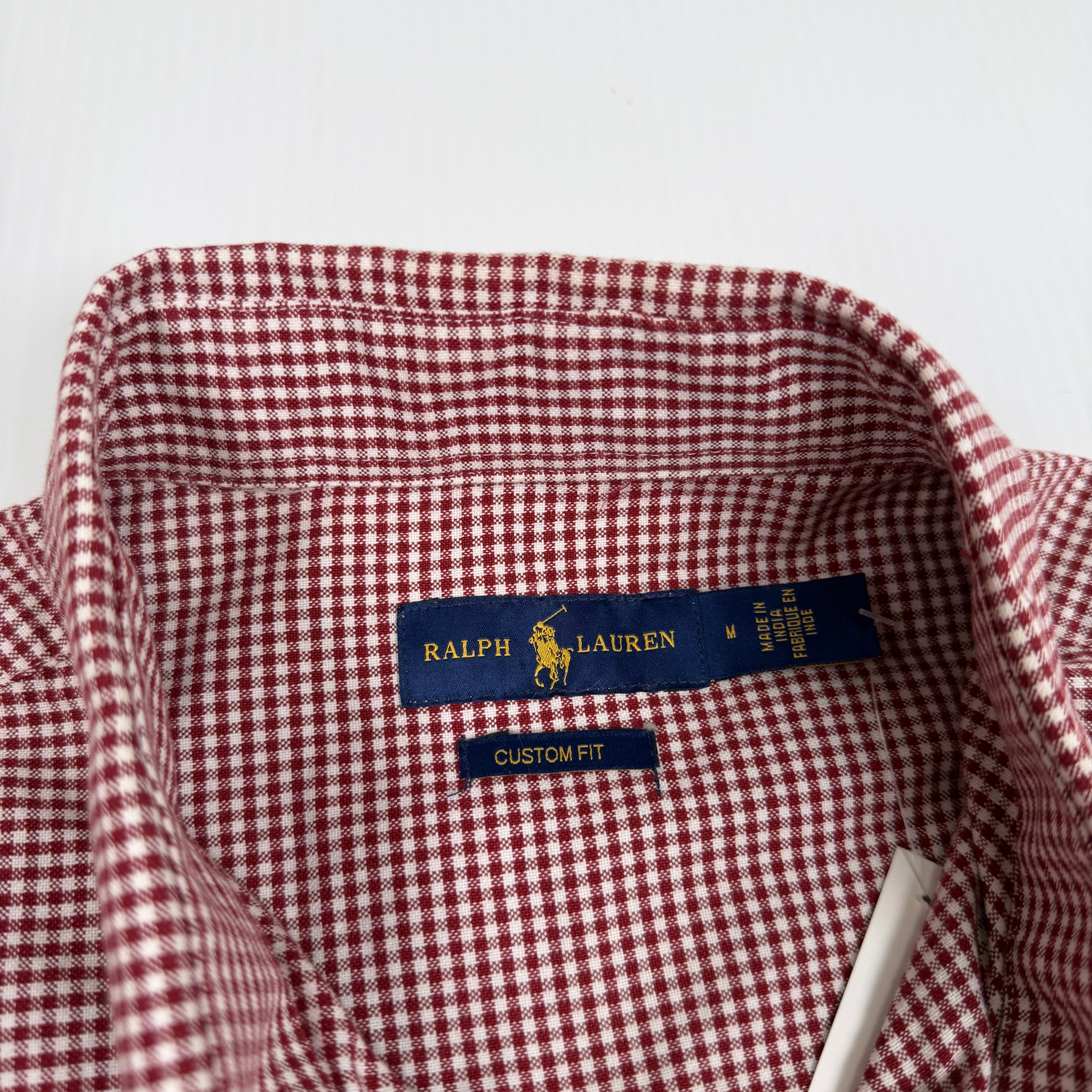 Ralph Lauren Bleecker St. Plaid Shirt M