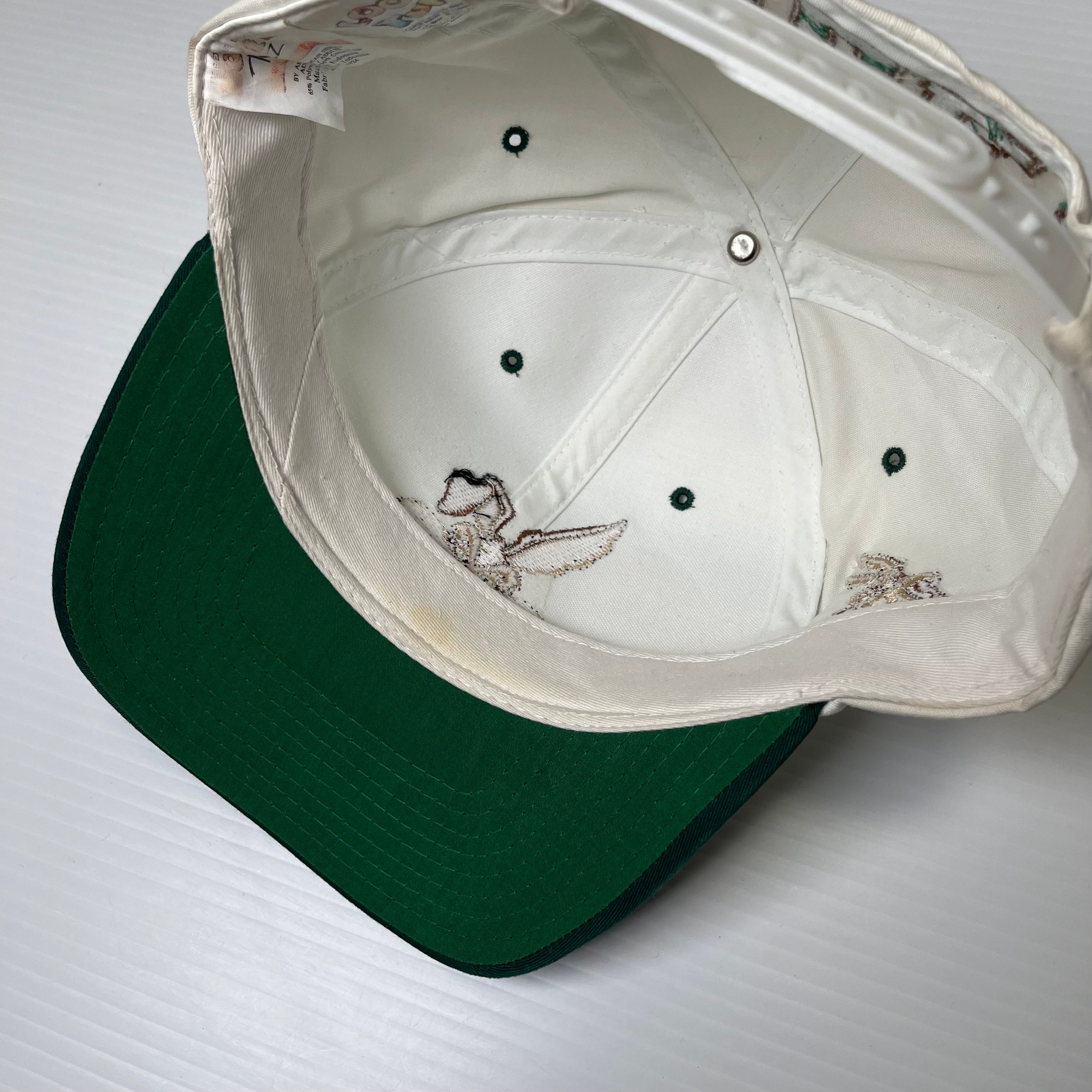 90s American Needle Wile E Coyote Blockhead Snapback Hat