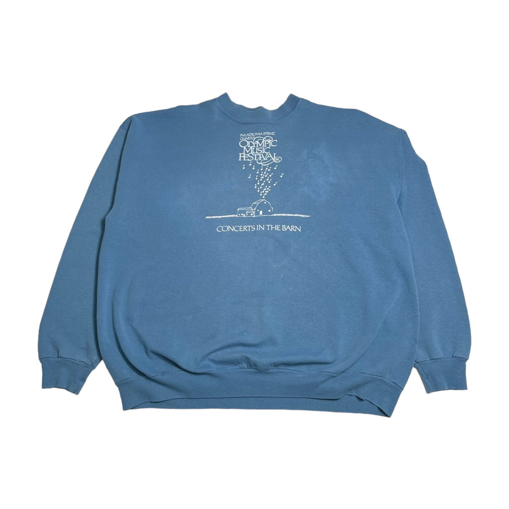 Olympic Music Fest Concerts In The Barn Crewneck L