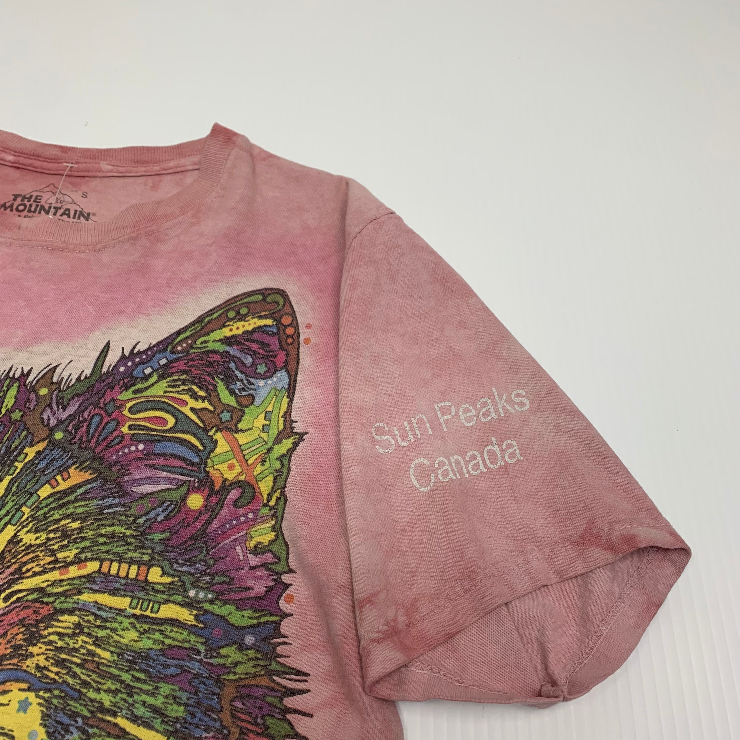 Tie Dye Wolf Tee S