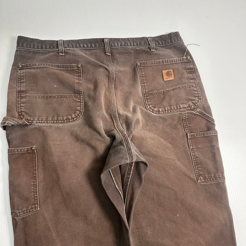 Vintage Carhartt Faded Double Knee Denim 37
