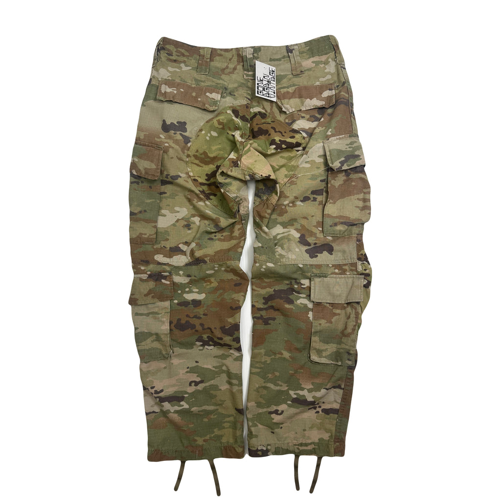 Vintage Military Camouflage Cargo Pants M